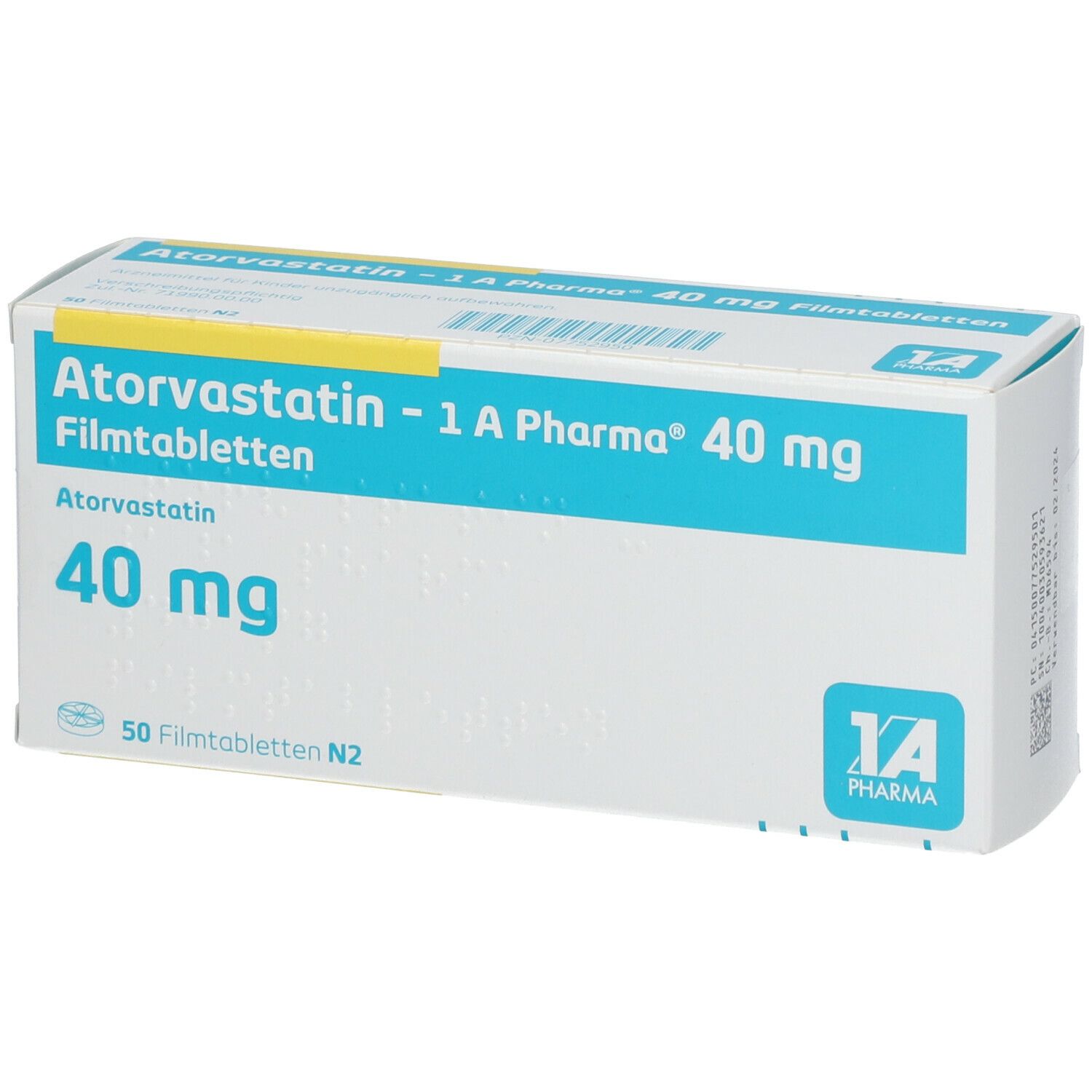 Atorvastatin 1A Phar 40Mg