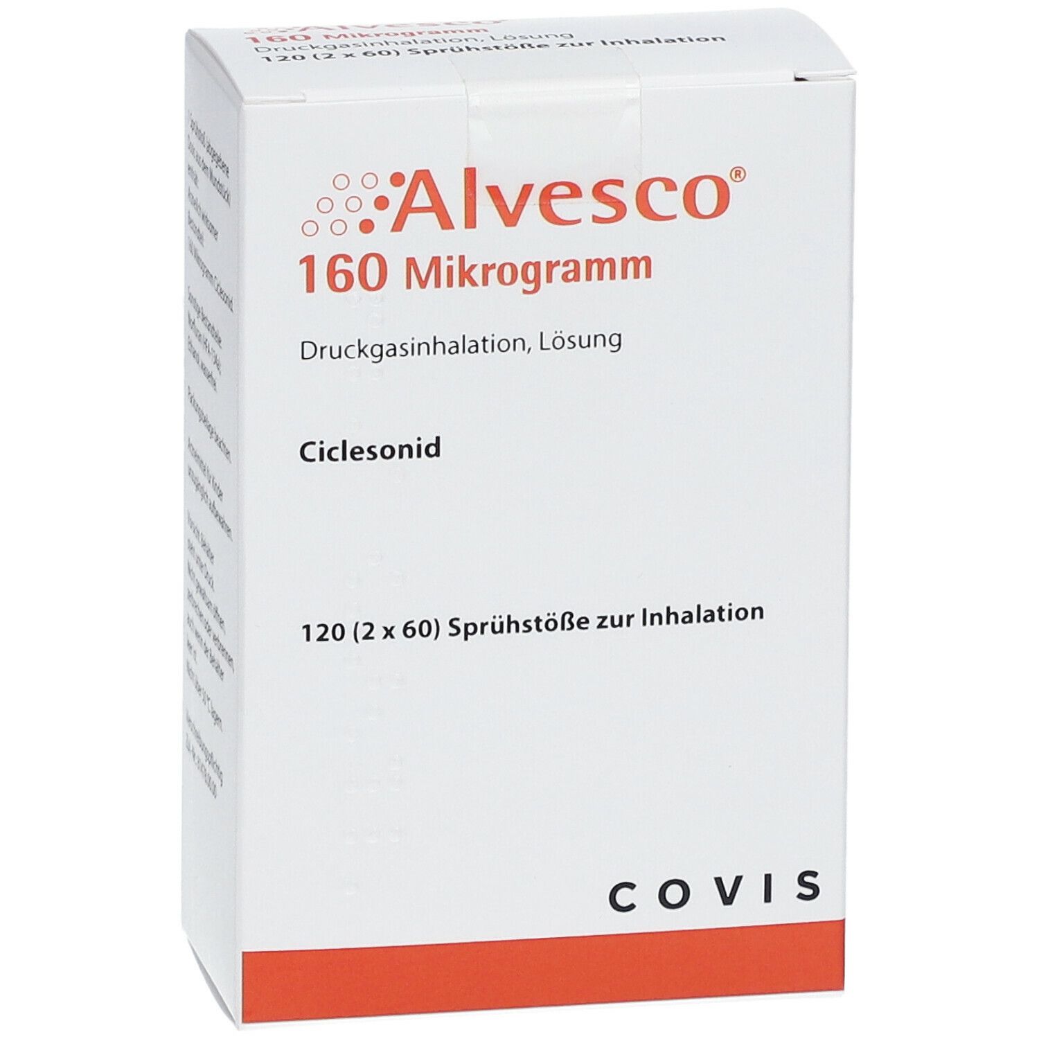 Alvesco 160 µg 120 Hub Dosieraerosol 1 St mit dem E Rezept kaufen Shop Apotheke