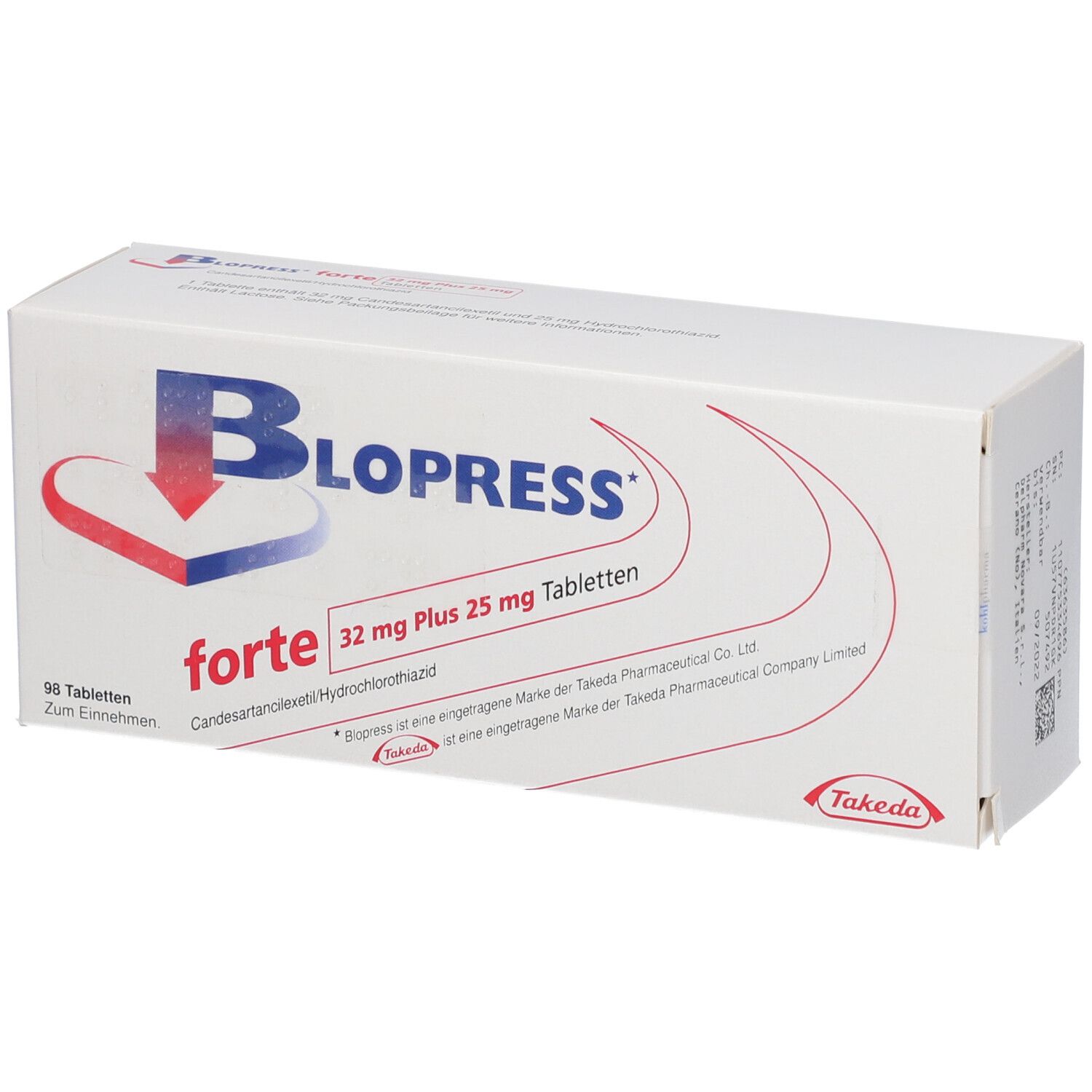 Blopress Forte 32 mg Plus 25 mg