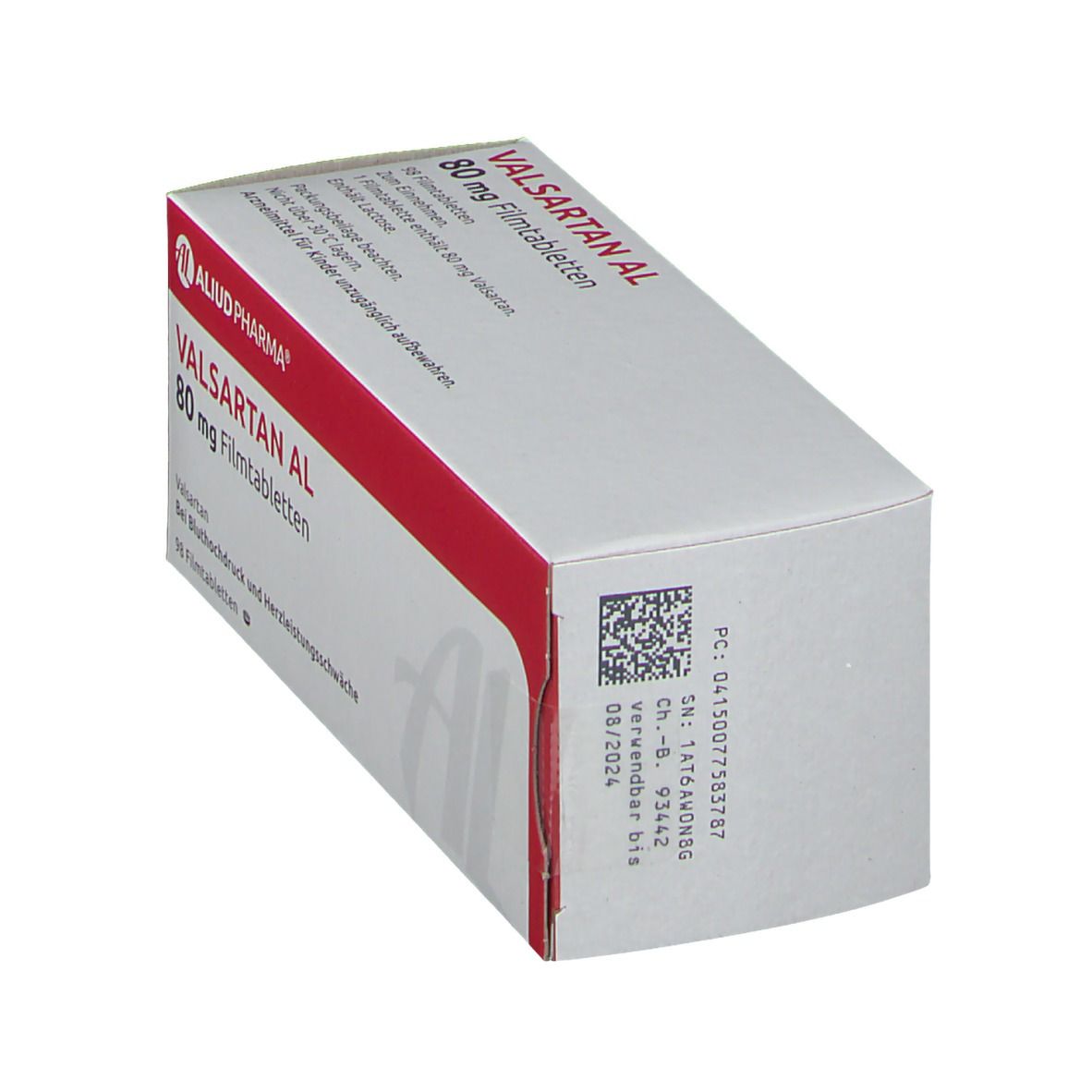 Valsartan AL 80 mg Filmtabletten 98 St