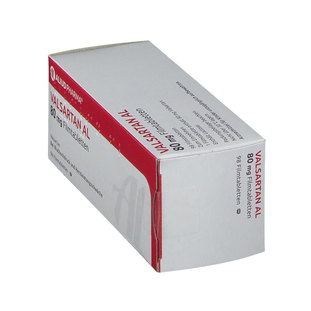 Valsartan AL 80 mg 98 St mit dem E-Rezept kaufen - Shop Apotheke