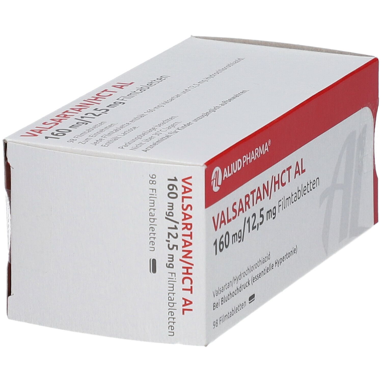 Valsartan/Hct AL 80 mg/12,5 mg Filmtabletten 98 St