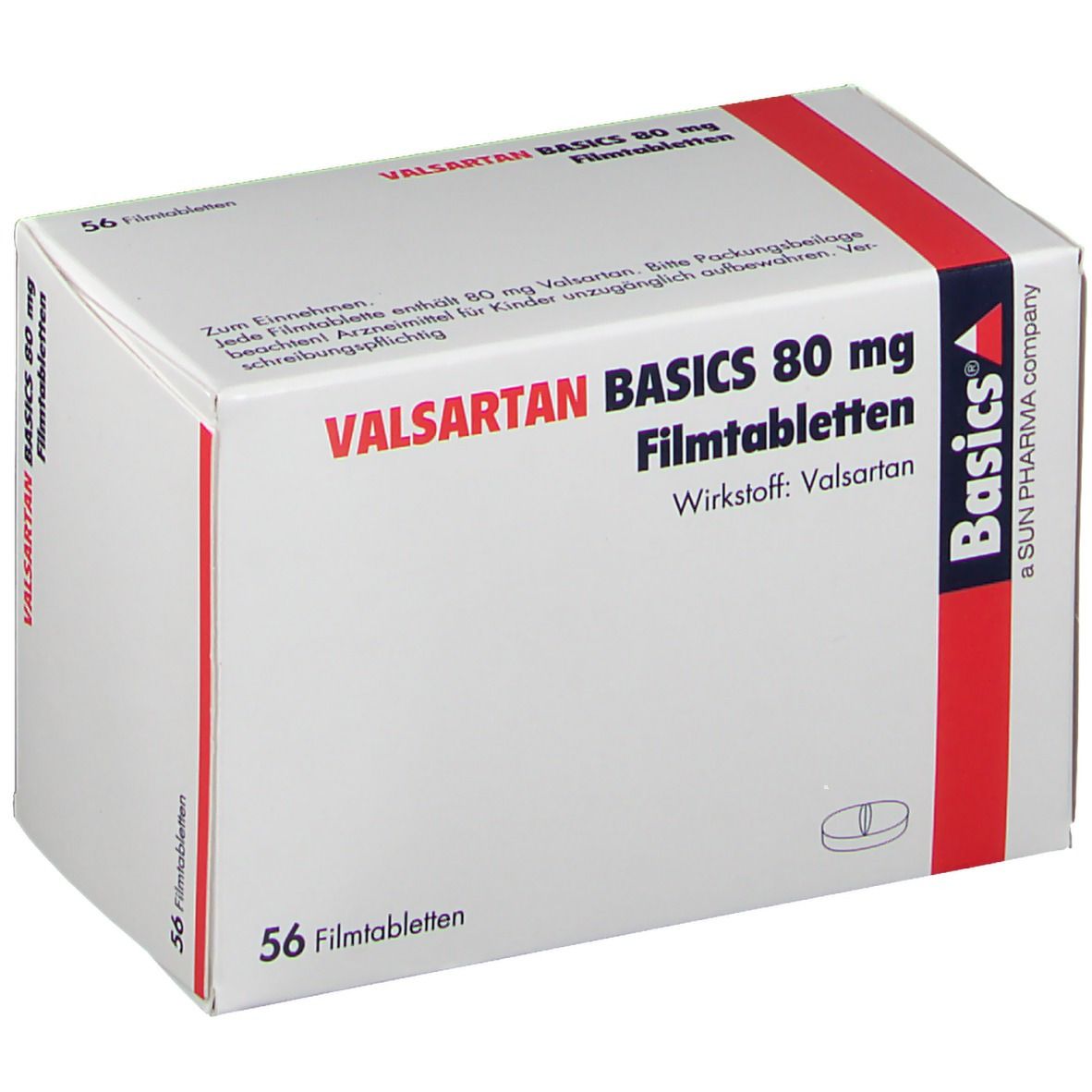 VALSARTAN BASICS 80 mg