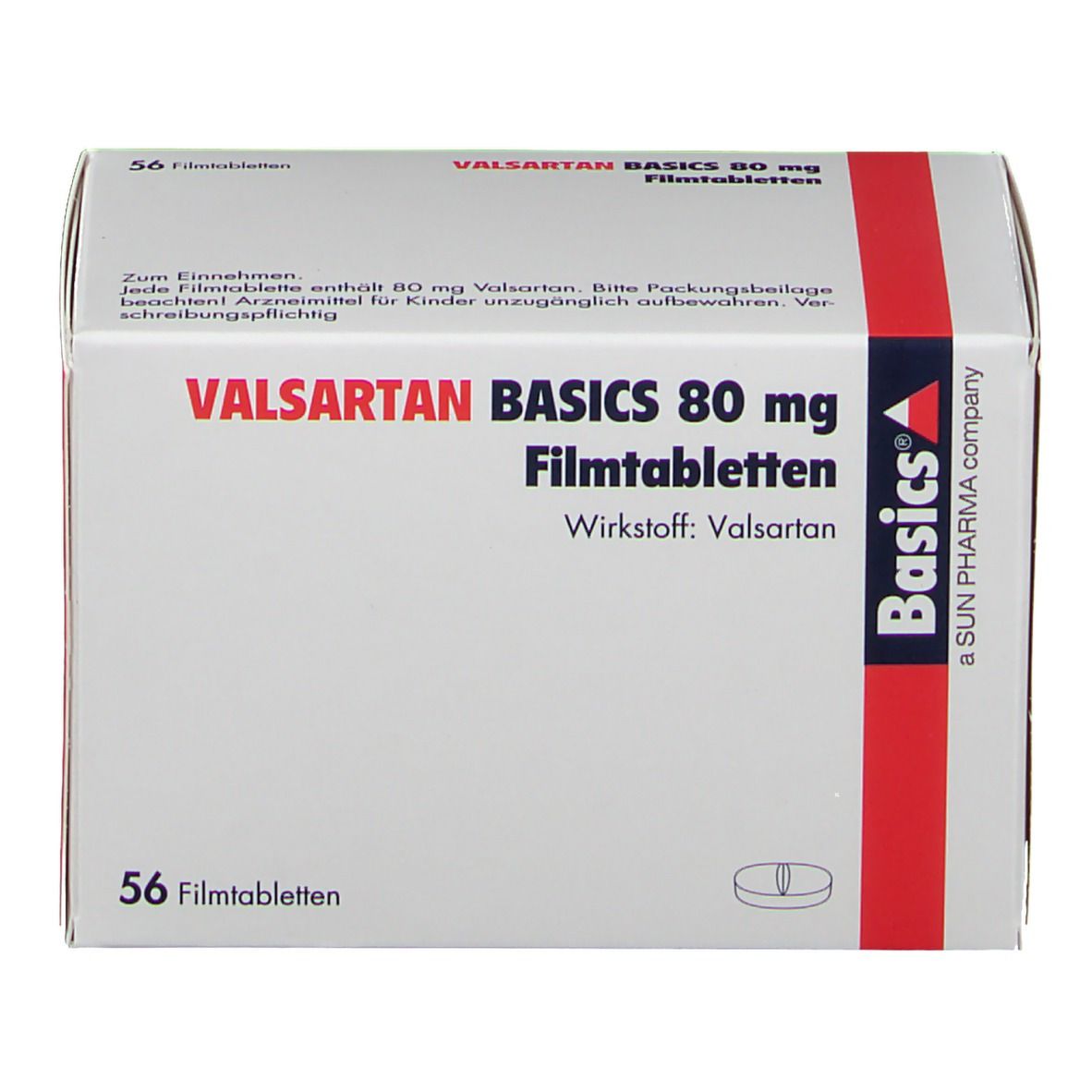 VALSARTAN BASICS 80 mg