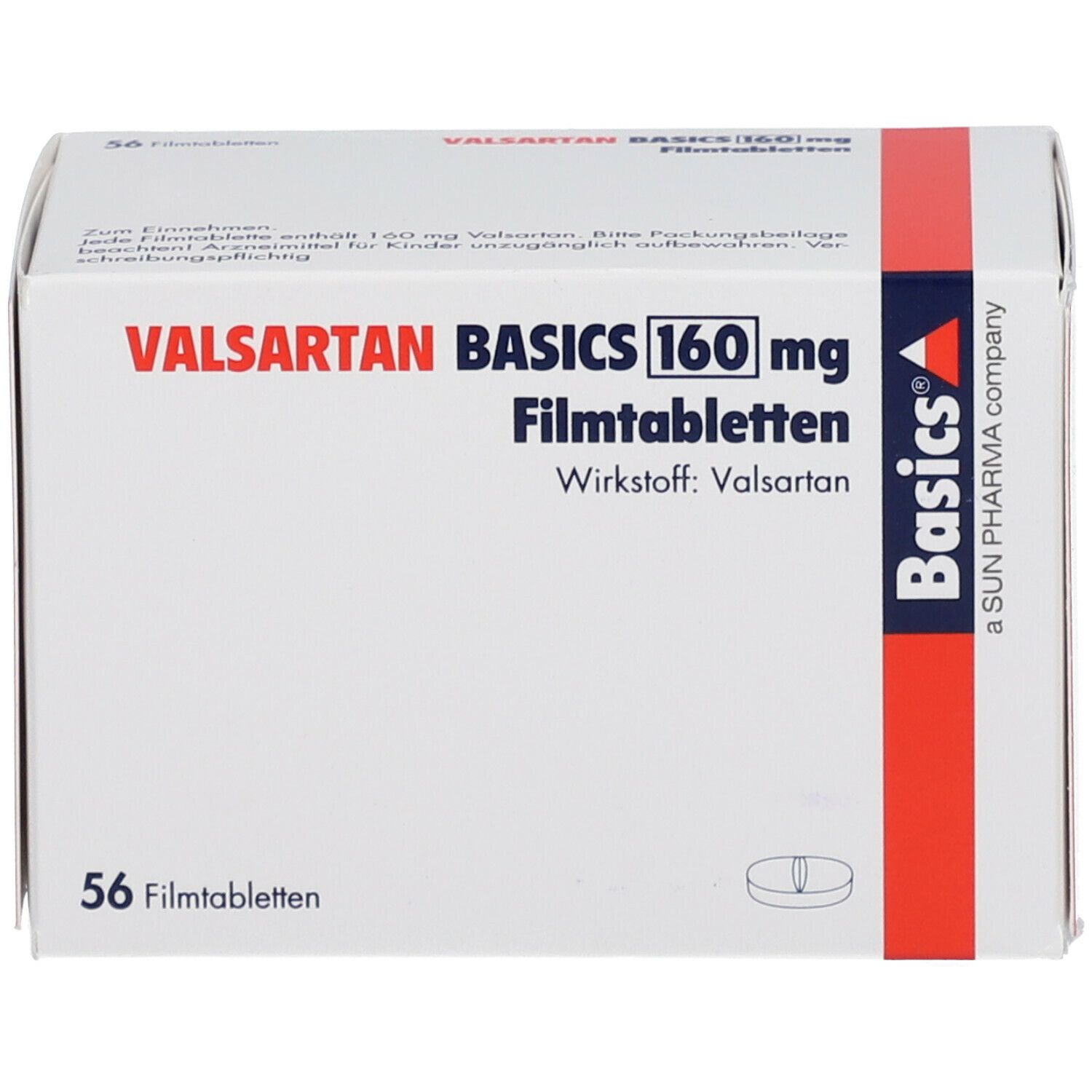 VALSARTAN BASICS 160 mg