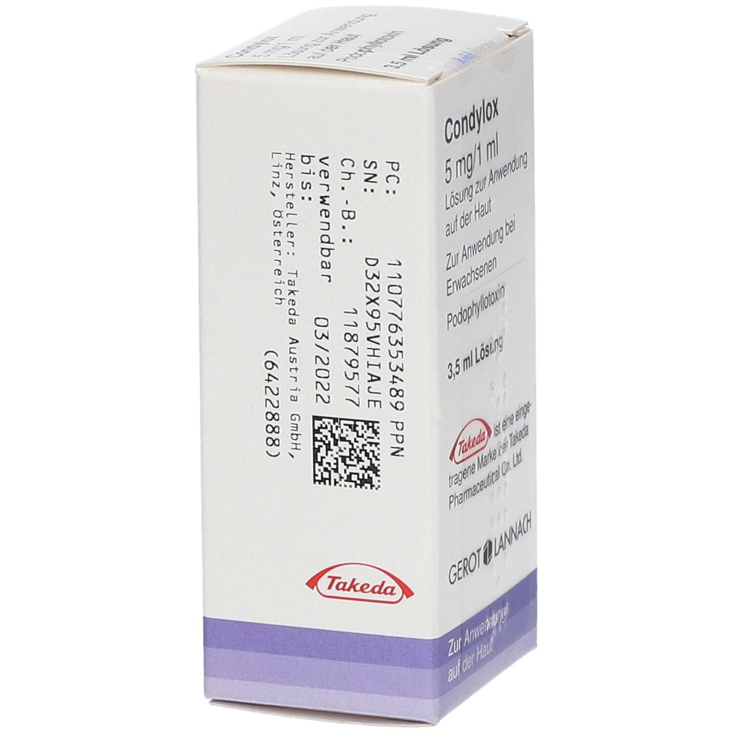 Condylox Lösung 3,5 ml