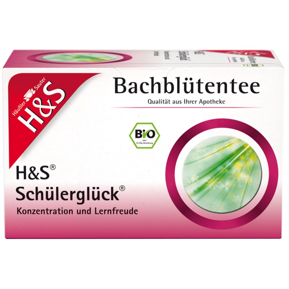 H&S Bio Bachblütentee Schülerglück Nr. 82