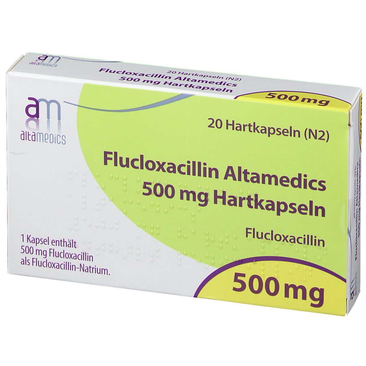 Flucloxacillin Altamedics 500 mg