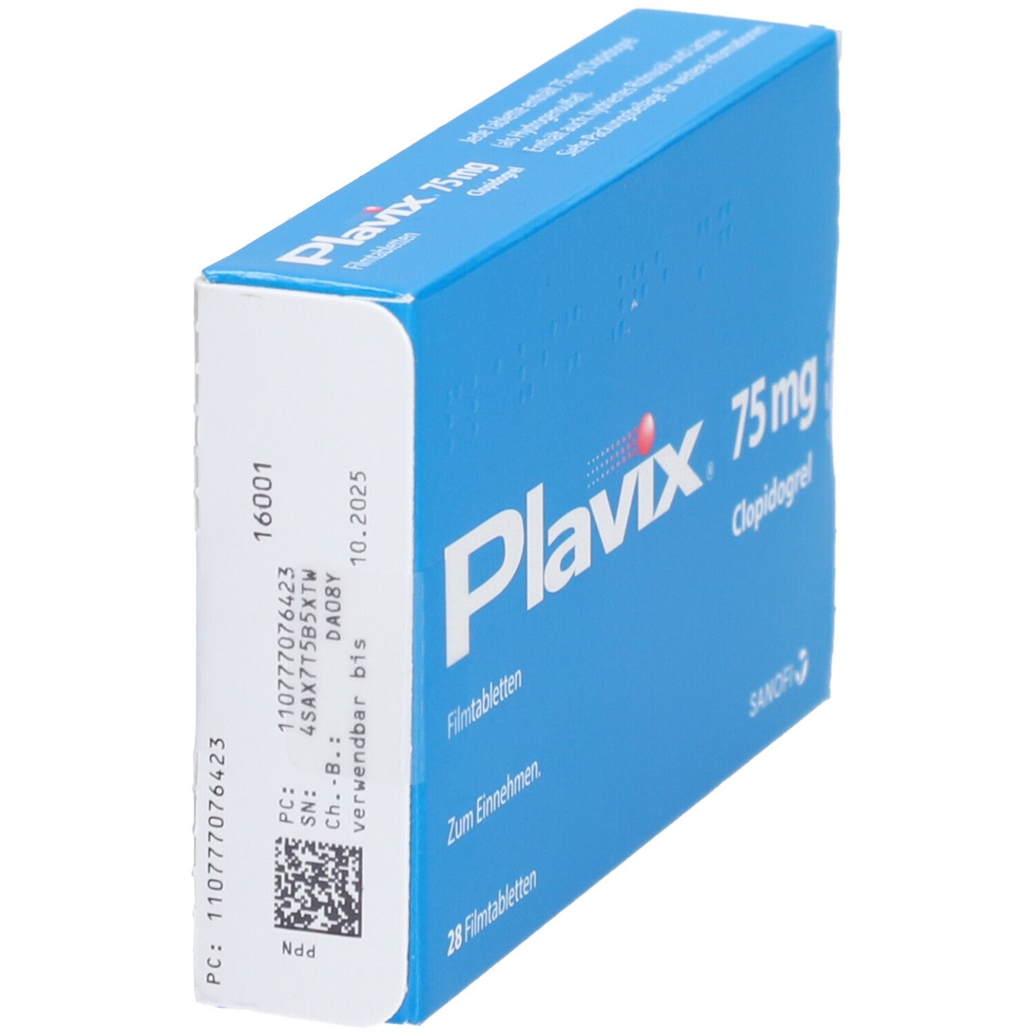 Plavix 75 mg Filmtabletten 28 St