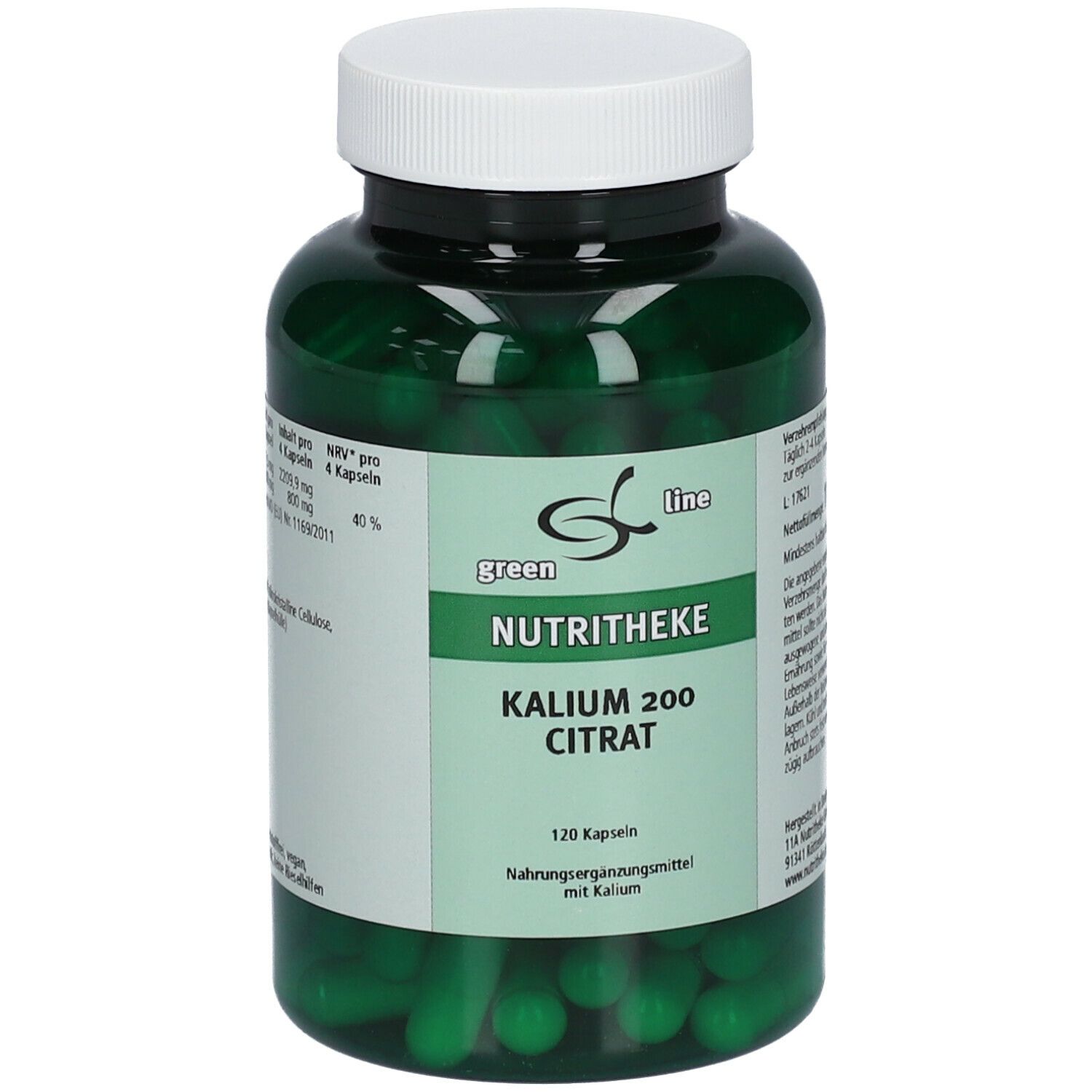 green line Kalium 200 Citrat