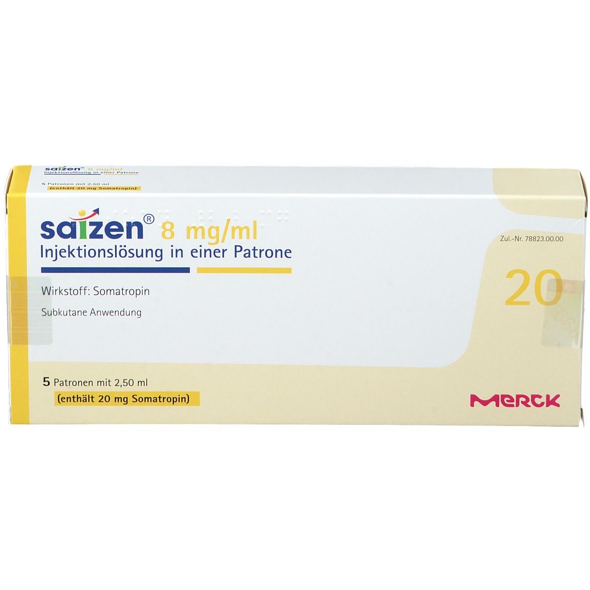 saizen® 8 mg/ml 20