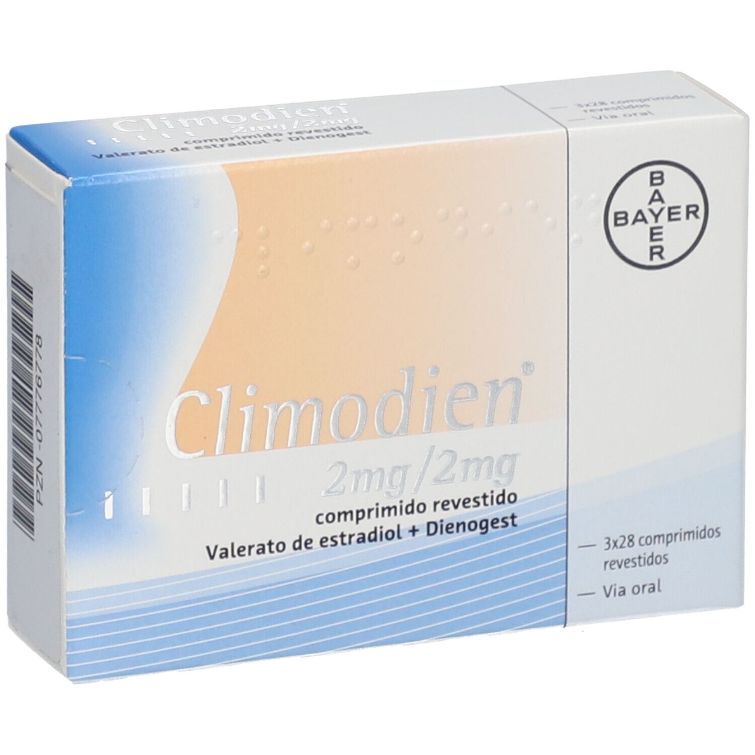 CLIMODIEN 2/2 mg überzogene Tabletten