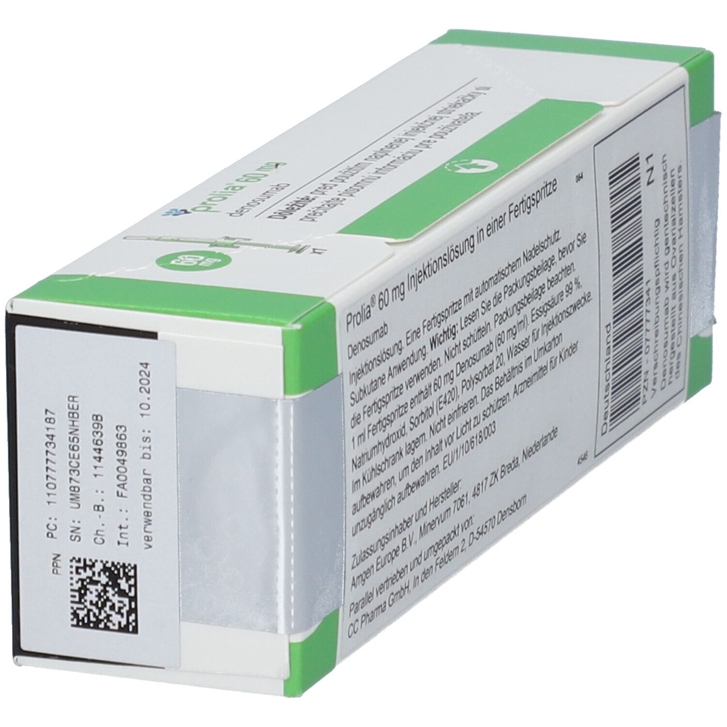 PROLIA 60 mg Inj.-Lsg.i.e.Fertigspr.m.ANS