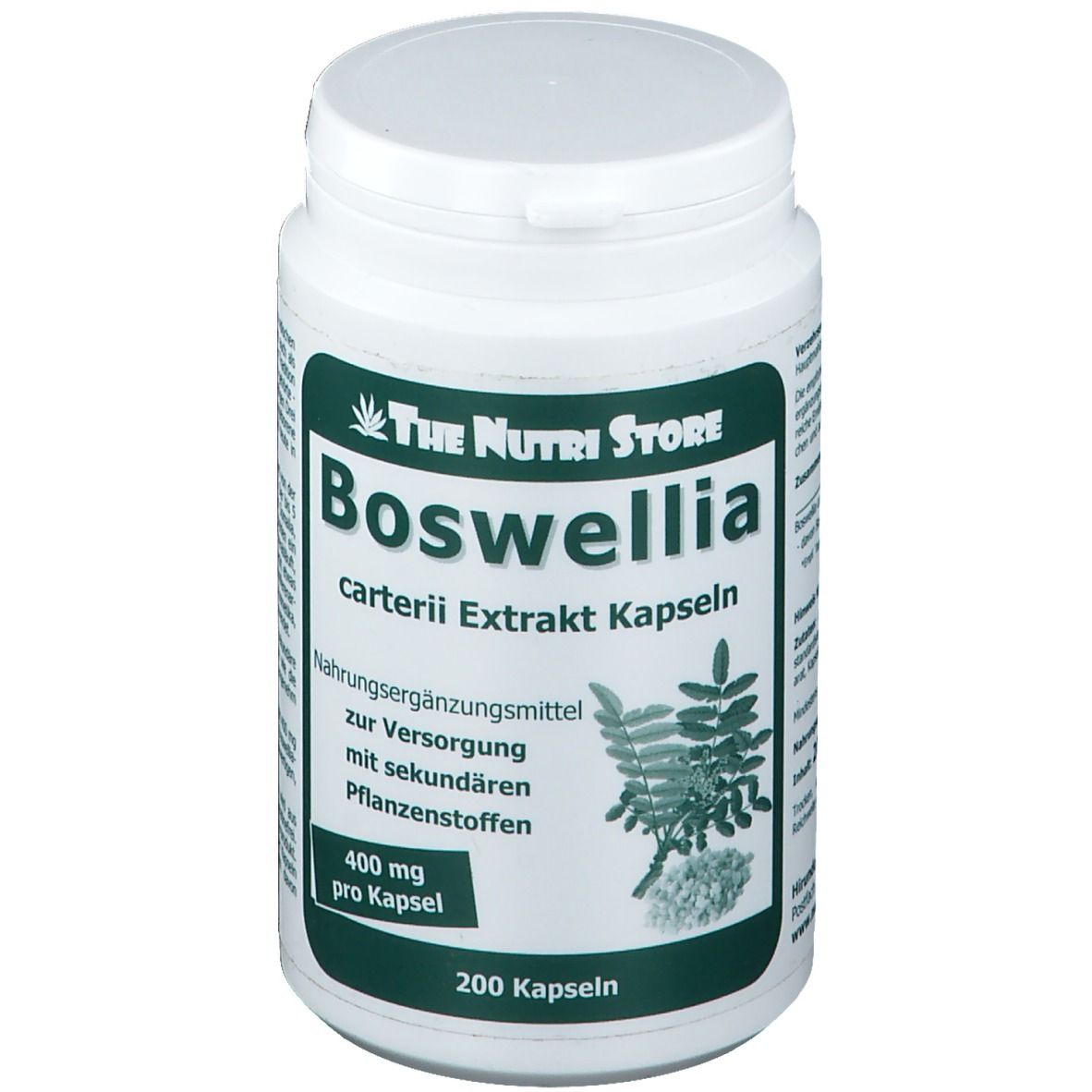 Boswellia Carterii 400 mg Extrakt veget.Kapseln 200 St Kapseln