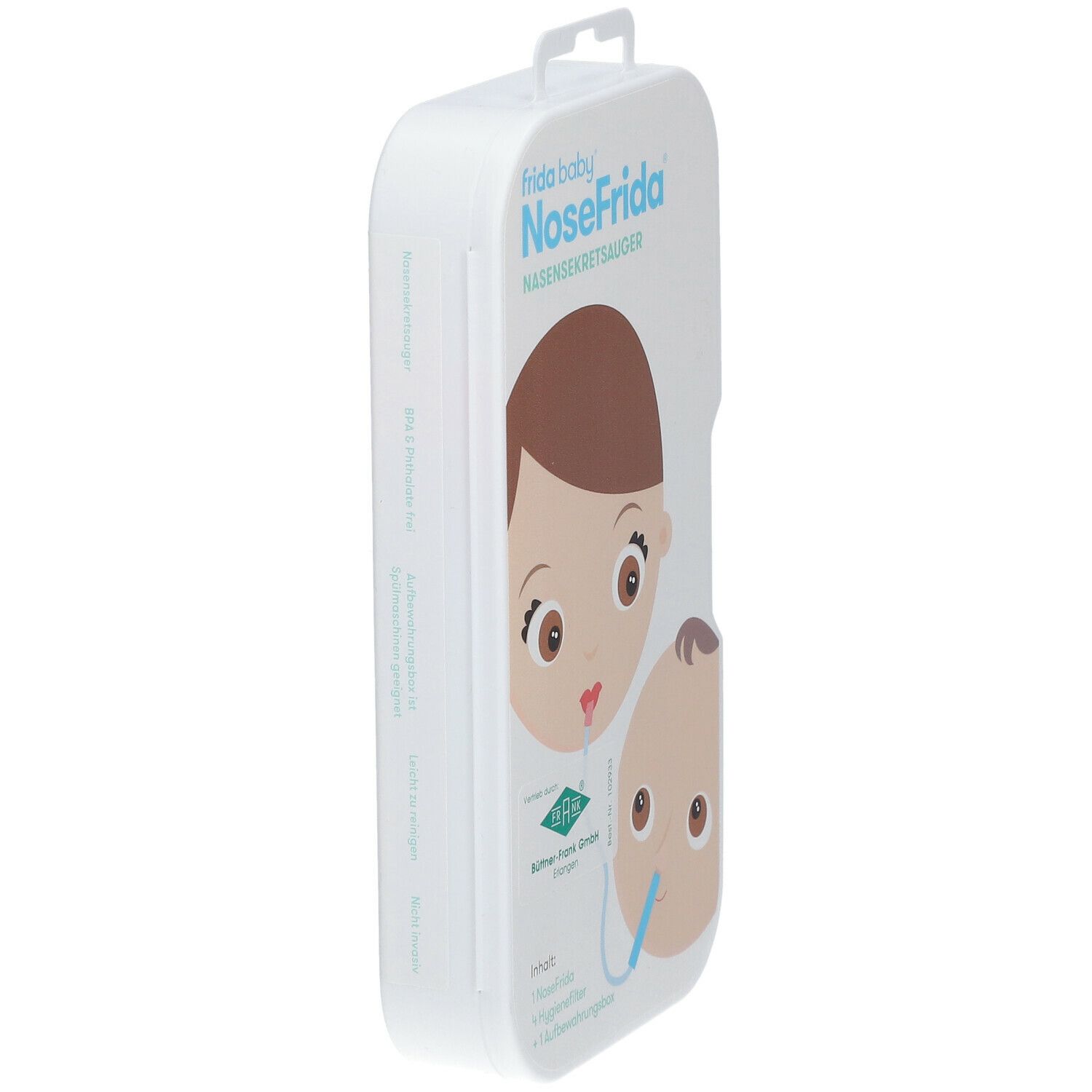 NoseFrida® Nasensekretsauger inkl. Hygienefilter