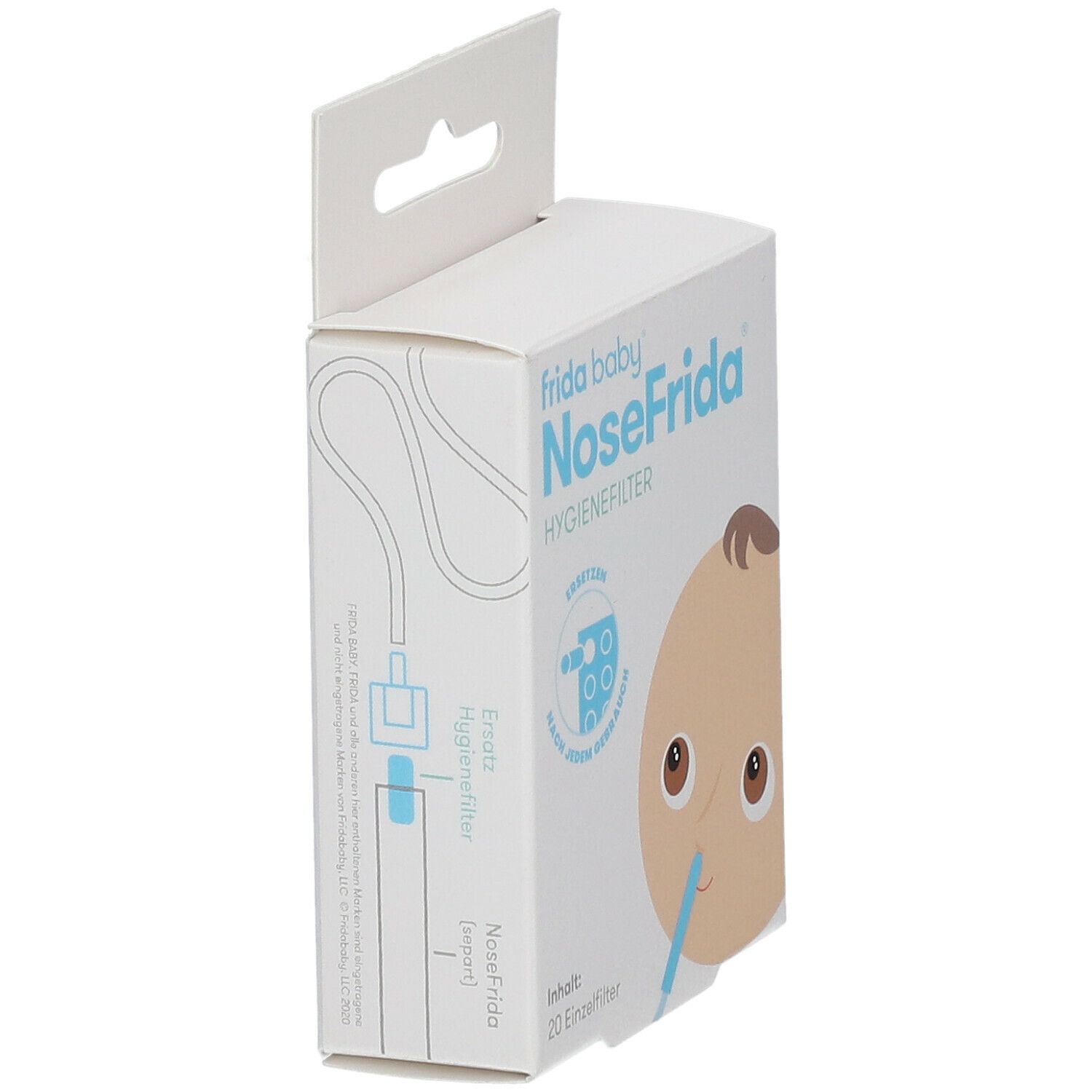 Fridababy - Nasensauger Pack NoseFrida mit 4 Hygienefiltern 