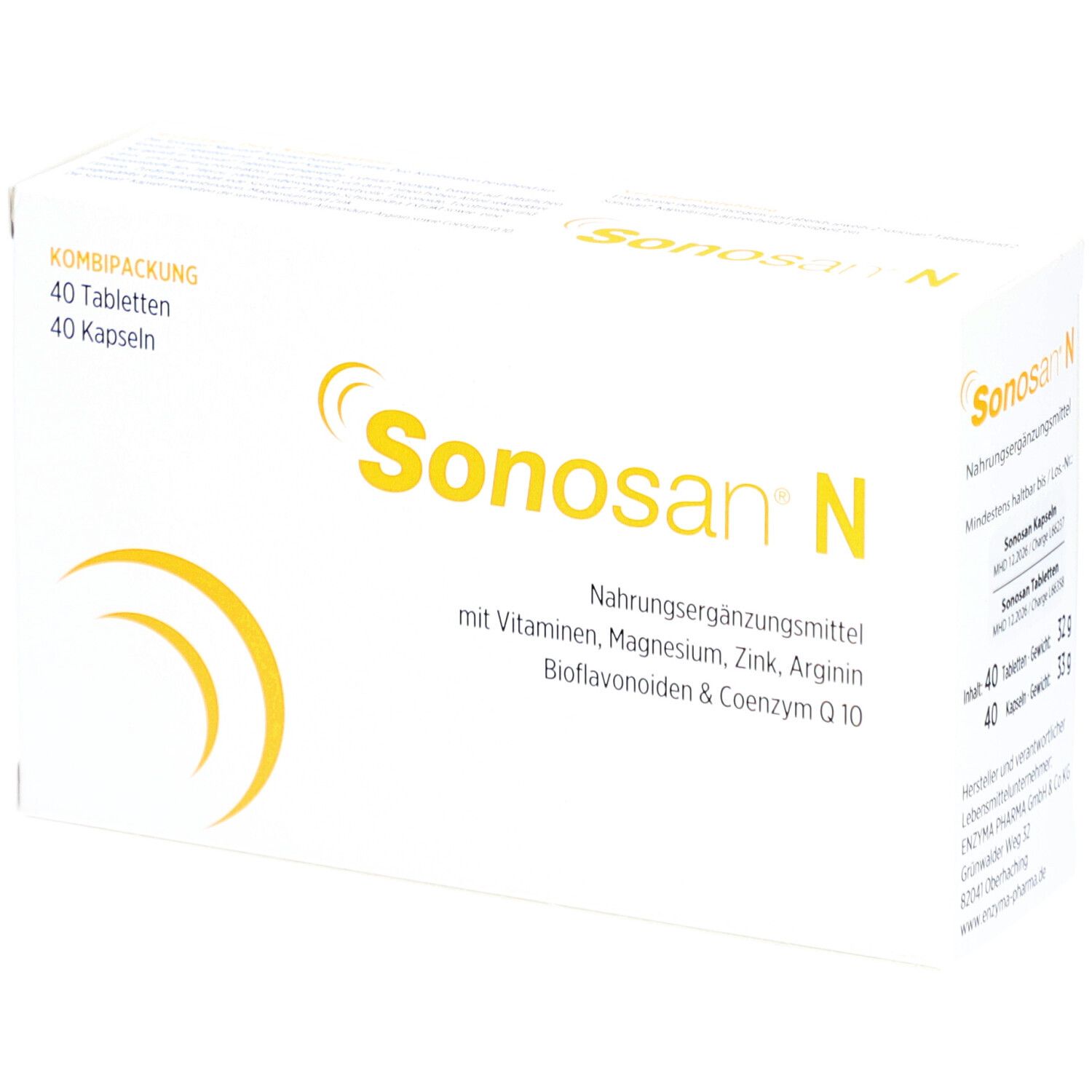 Sonosan Duo Kombination 40 Tabletten/40 Kaps. St Tagesportionen