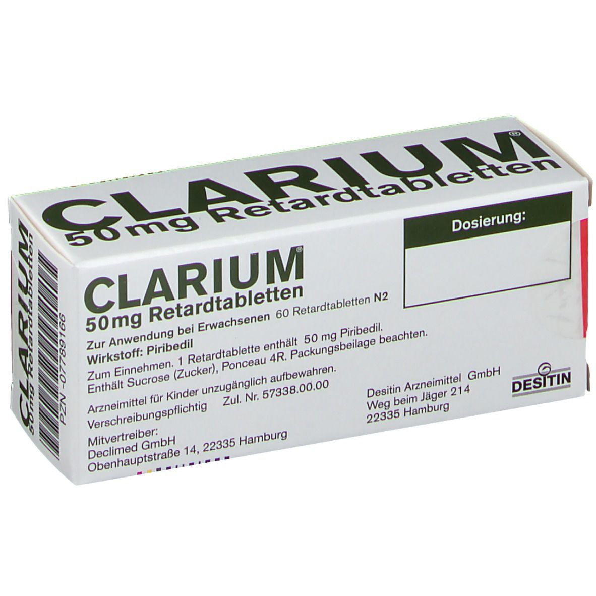 CLARIUM 50 mg Retardtabletten