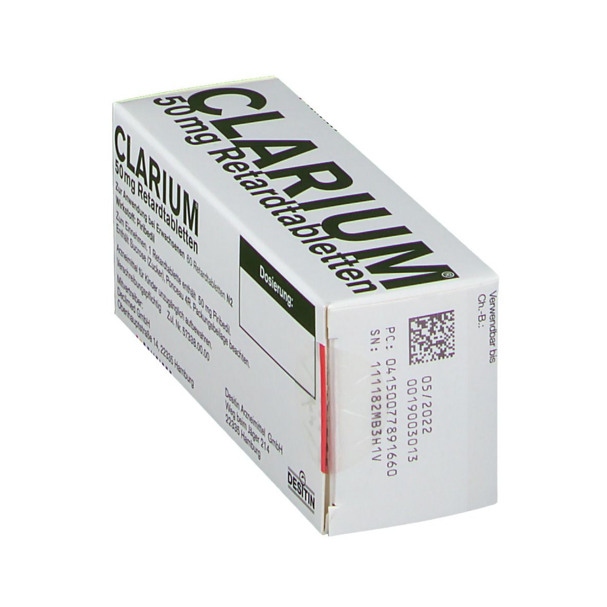 CLARIUM 50 mg Retardtabletten