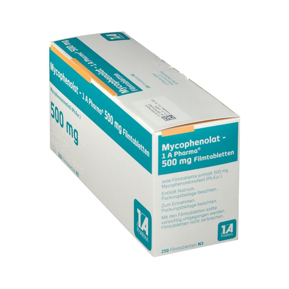 Mycophenolat-1A Pharma 500 mg Filmtabletten 250 St