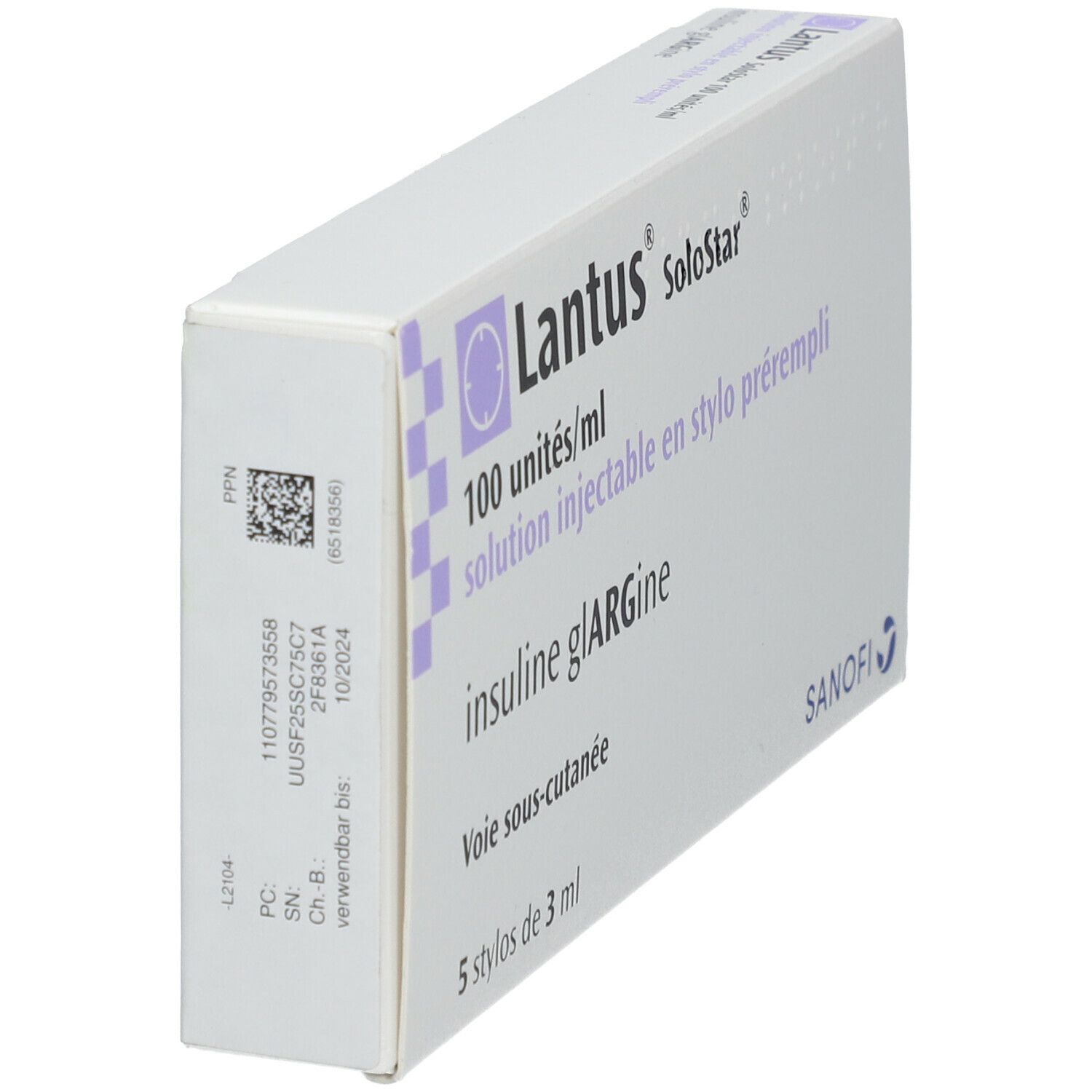 Lantus 100 E/ml SoloStar Inj.-Lsg.i.e.Fertigpen 5x3 ml Injektionslösung