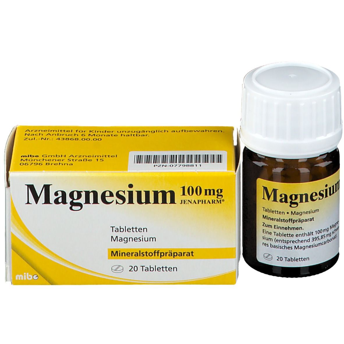 Magnesium 100mg JENAPHARM®
