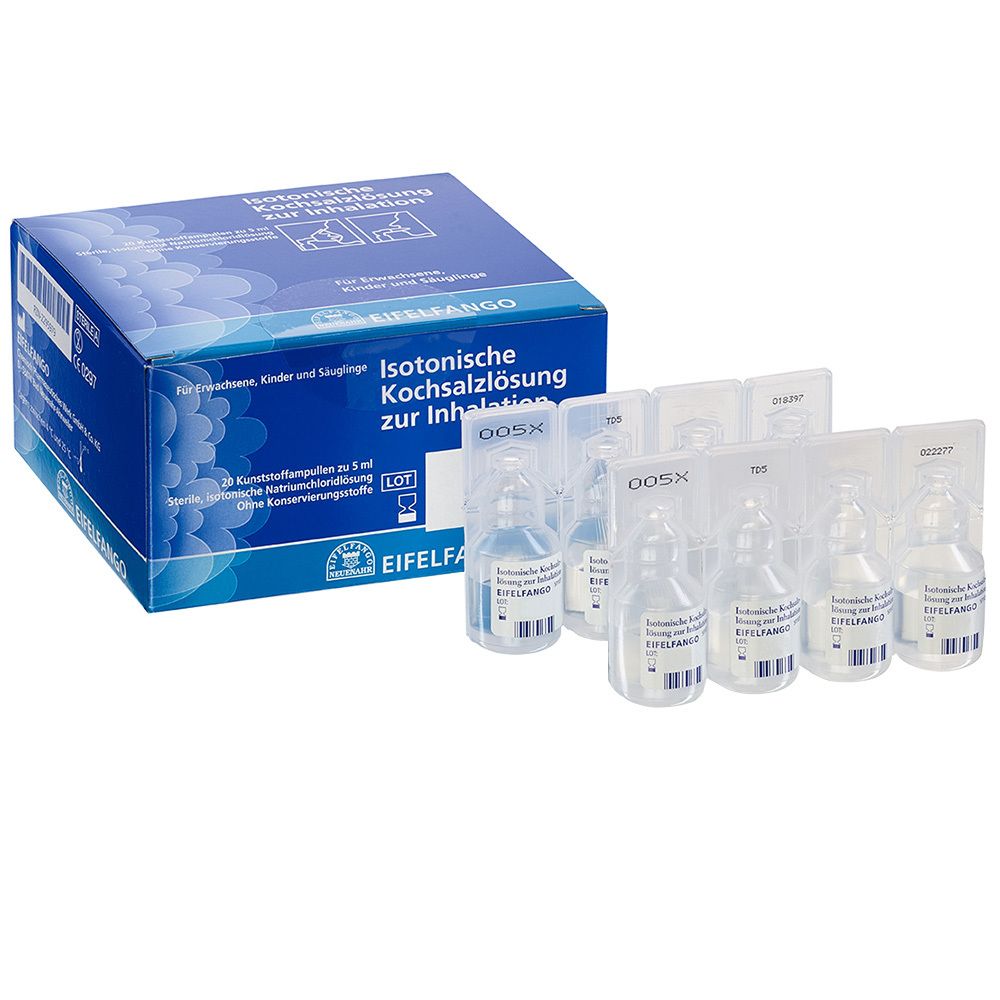 Isotonische Kochsalz-Lösung 0,9% zur Inhalation 40X5 ml Inhalationslösung