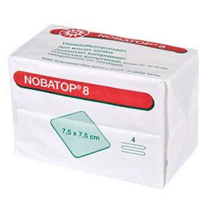Nobatop® 8 7,5 x 7,5 cm unsteril 200 St Kompressen