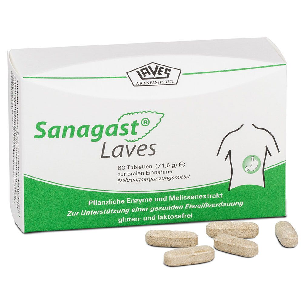Sanagast® Laves 60 St Tabletten