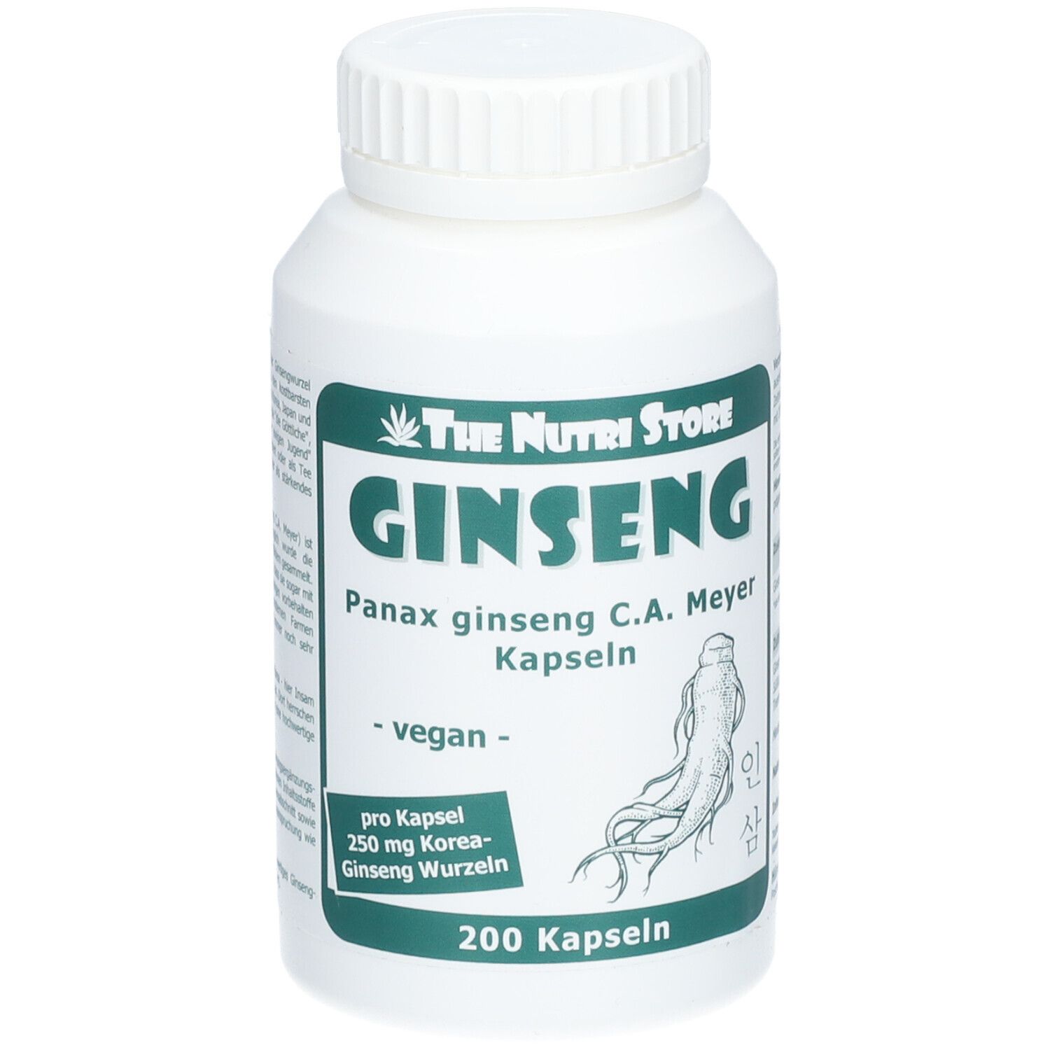 Ginseng 250 mg 200 St Kapseln