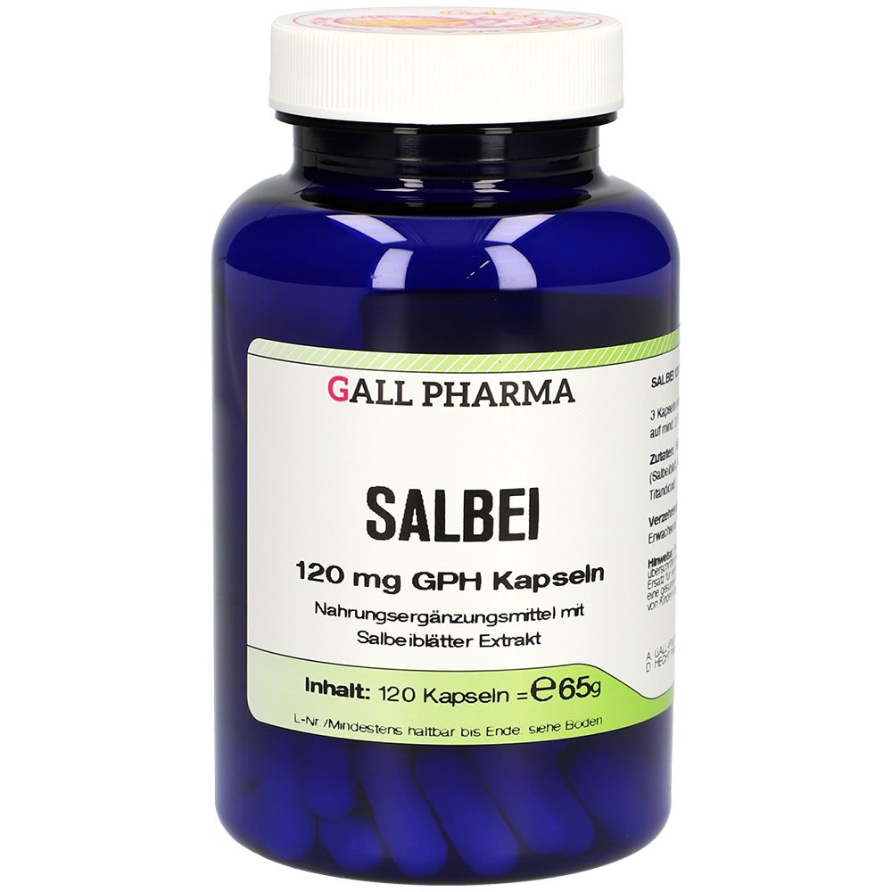 Salbei 120 mg GPH Kapseln 120 St Kapseln