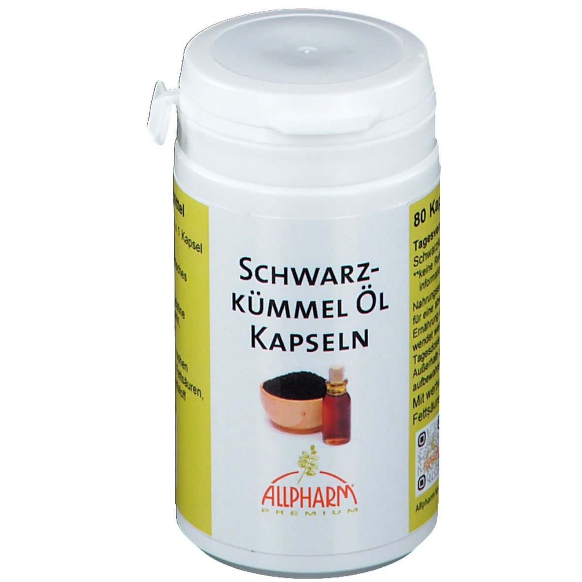 Schwarzkümmelöl Kapseln 80 St Kapseln