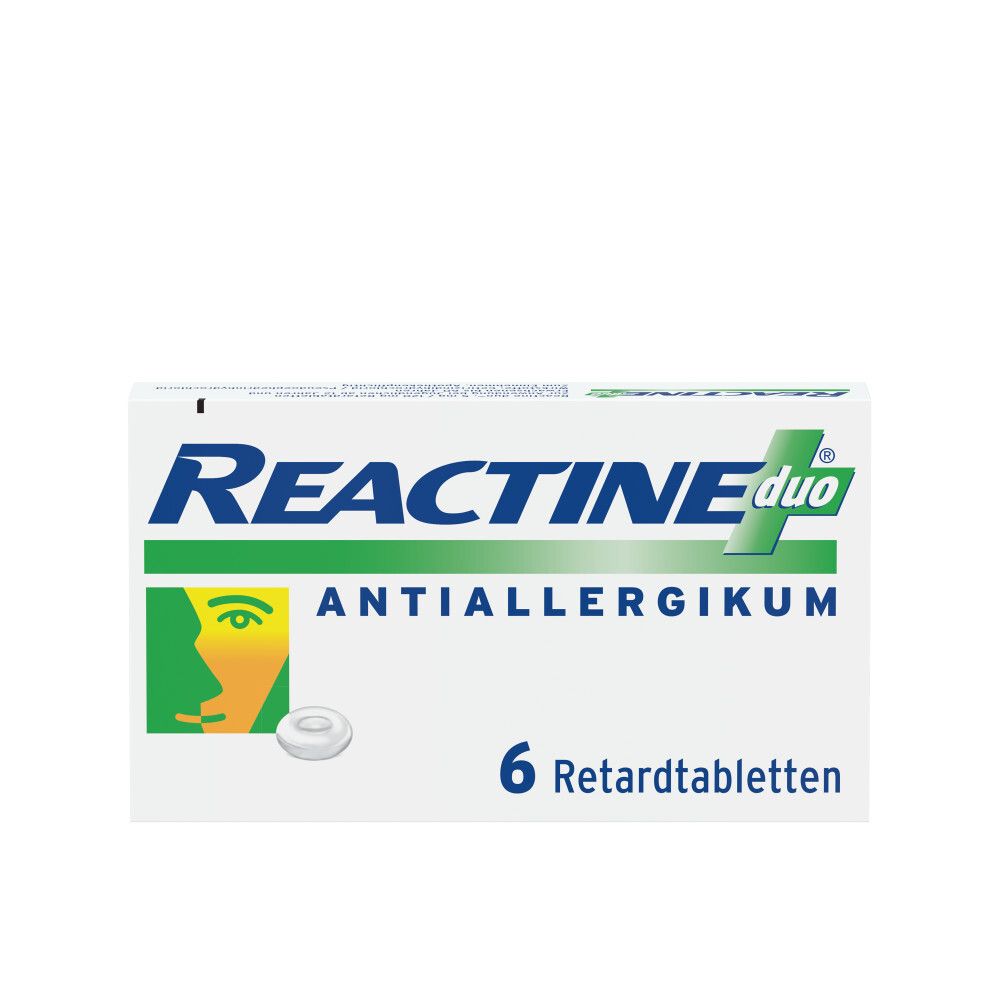Reactine duo® Retardtabletten 6 St Retard-Tabletten