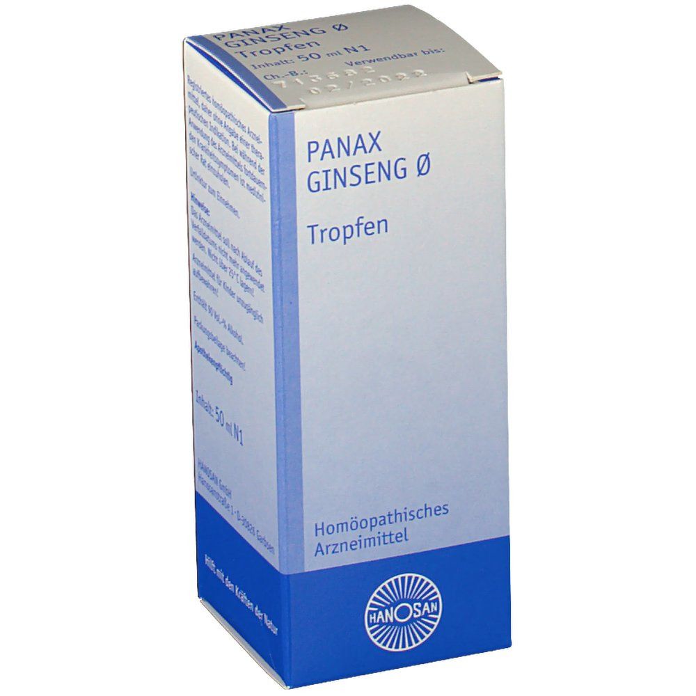 Panax Ginseng 50 ml Dilution