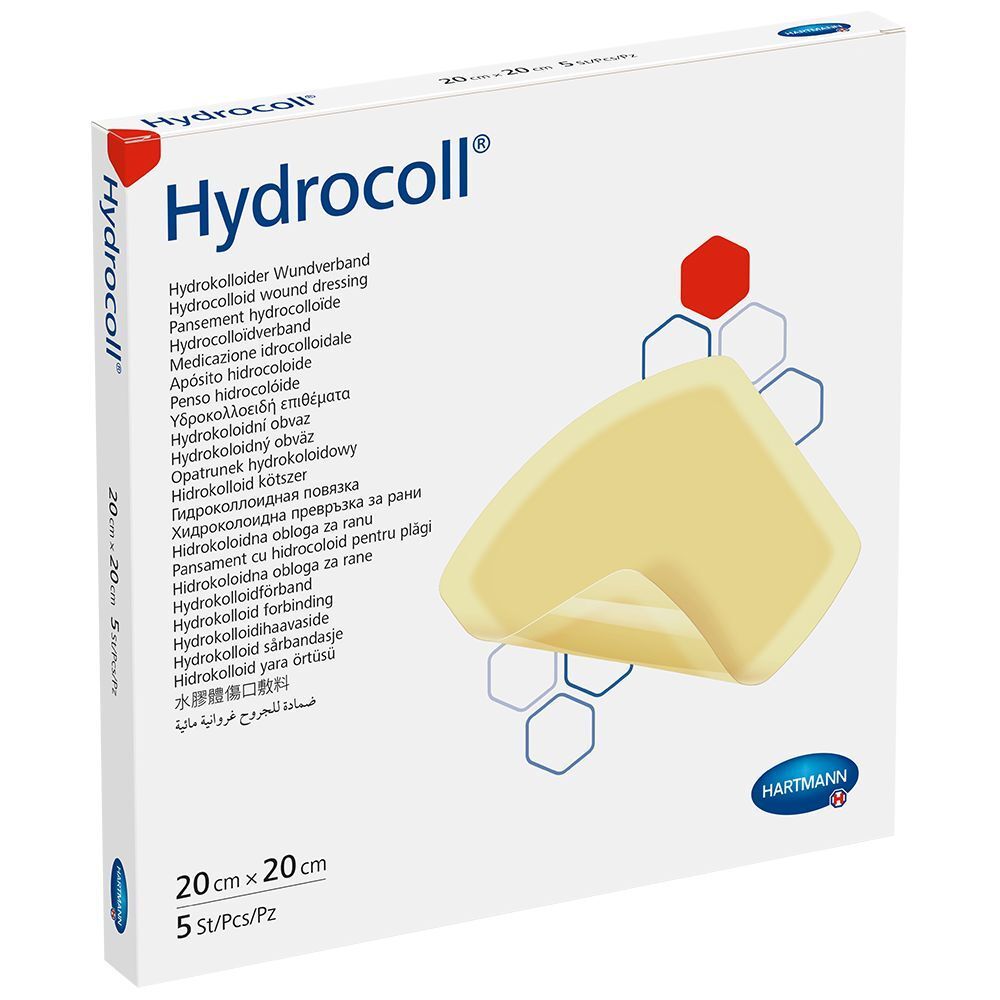 Hydrocoll® Wundverband steril 20 x 20 cm 5 St Kompressen