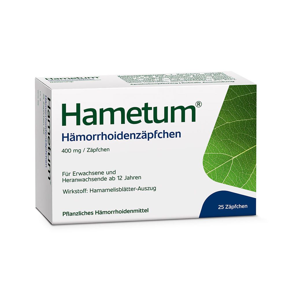 Hämorrhoidenzäpfchen 25 St Suppositorien