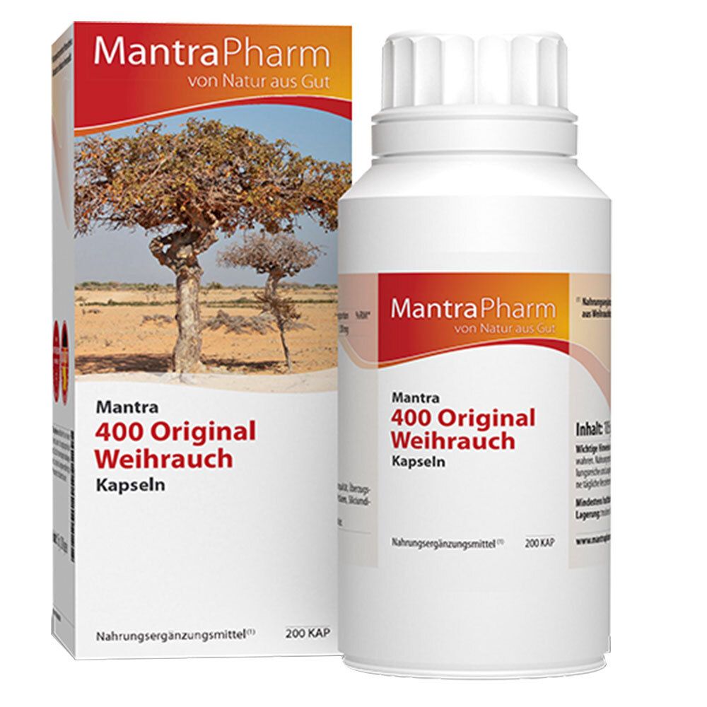 Mantra 400 Original Weihrauch 200 St Kapseln