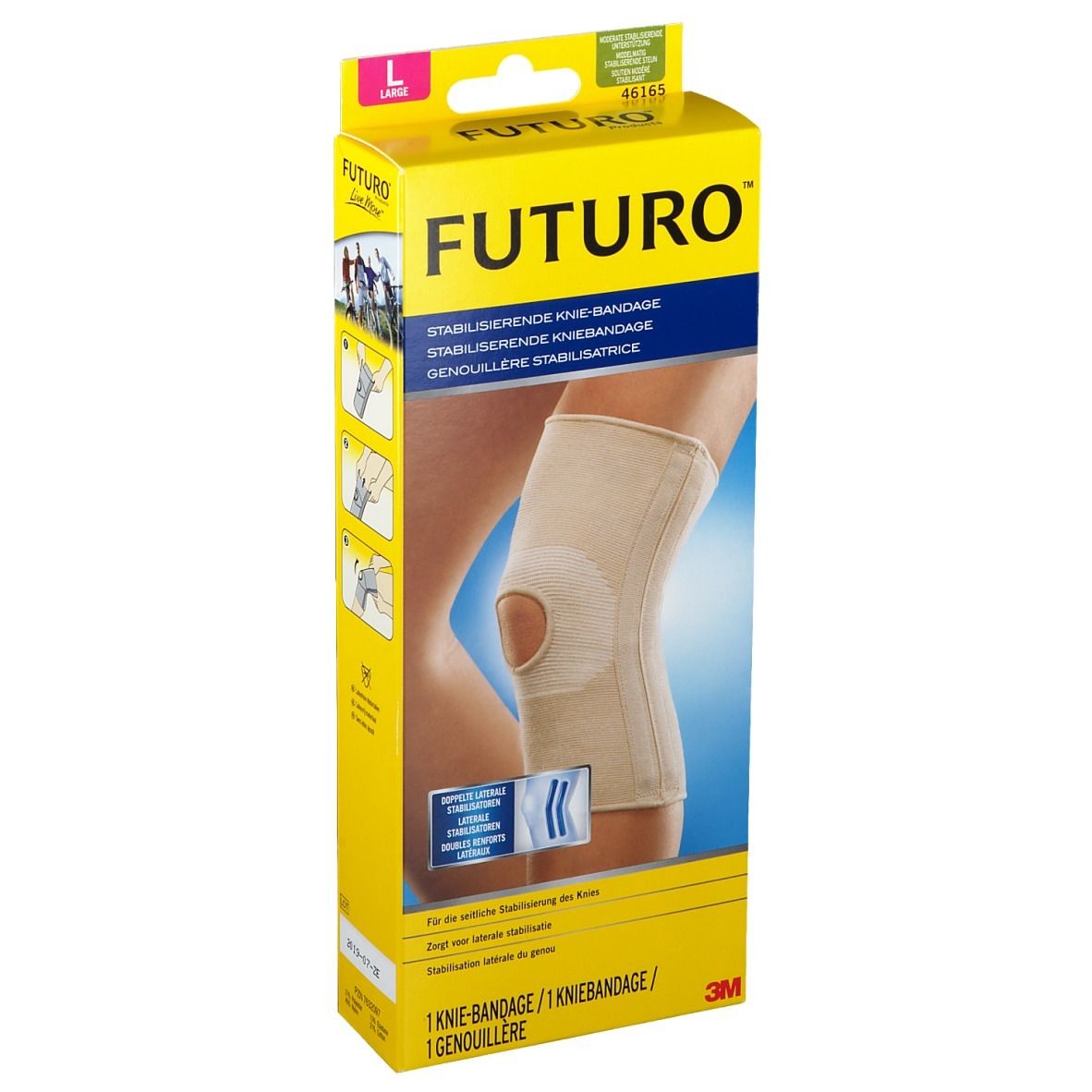 Futuro™ stabilisierende Knie-Bandage L 1 St Bandage(s)