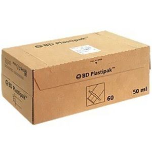 Plastipak™ Spezialspritze mit Luer-Lok™-Ansatz zentrisch 60X50 ml Spritzen