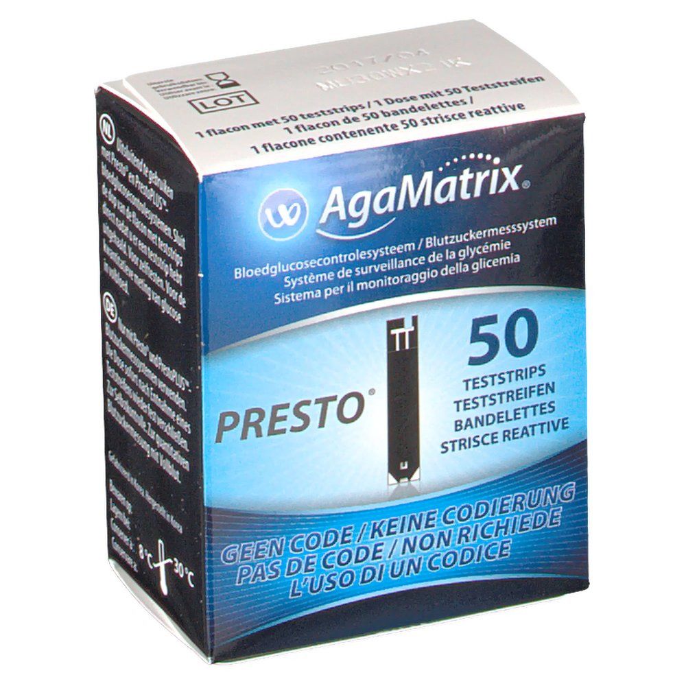 Presto® Teststreifen 50 St Teststreifen