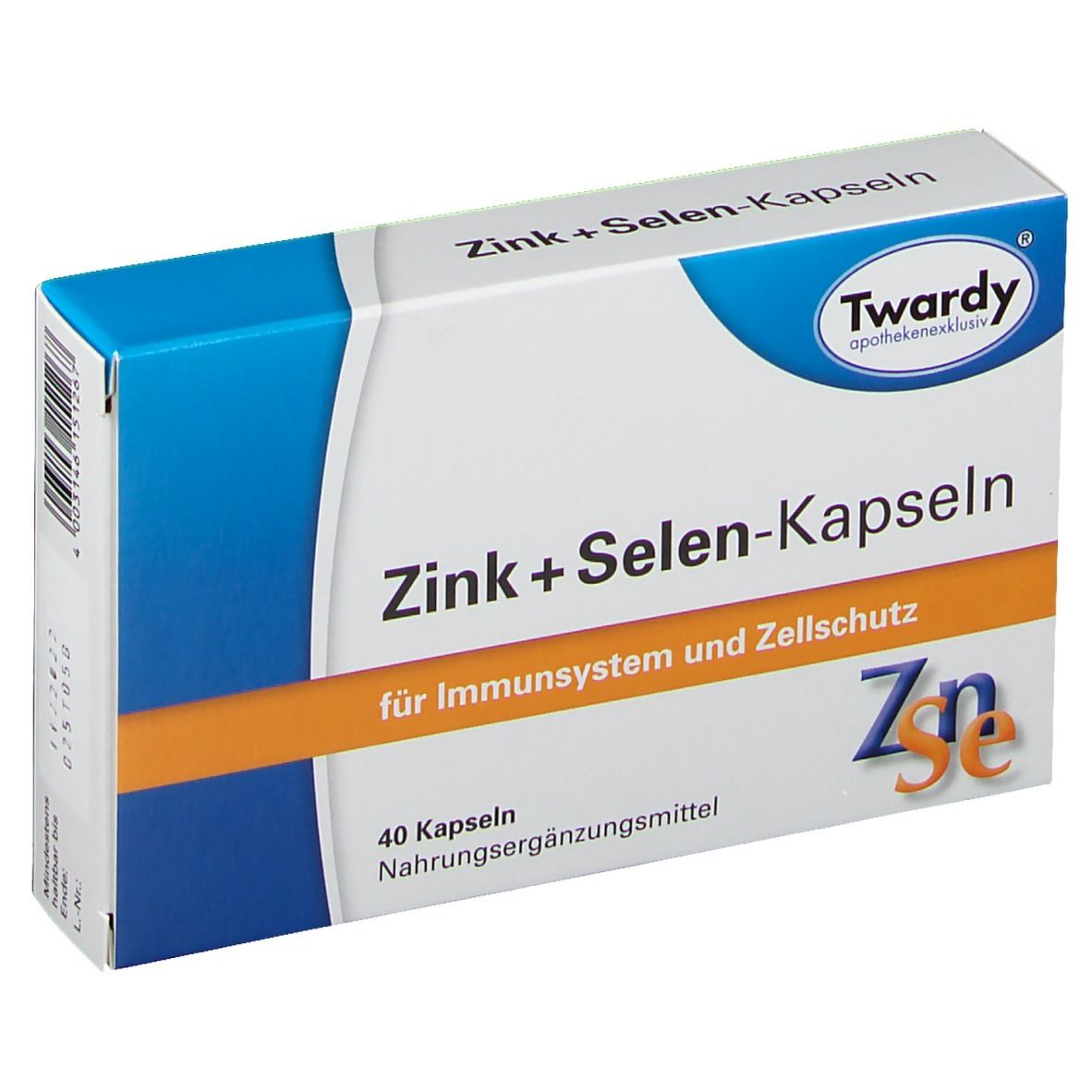 Zink + Selen Kapseln 40 St Kapseln