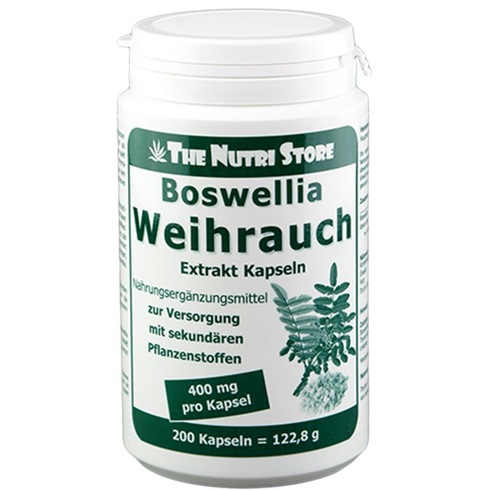 Boswellia Weihrauch Extrakt 200 St Kapseln