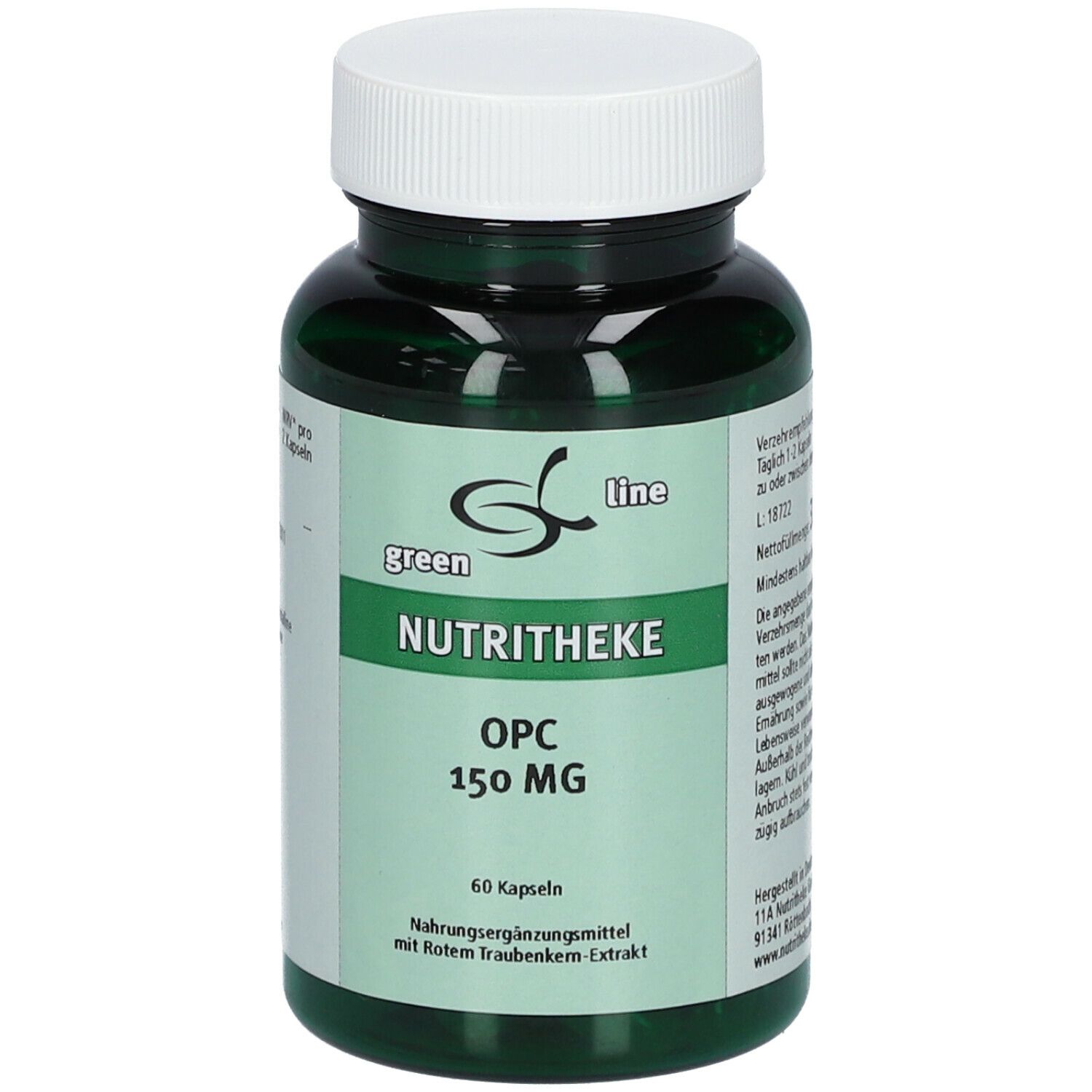 green line OPC 150 mg 60 St Kapseln