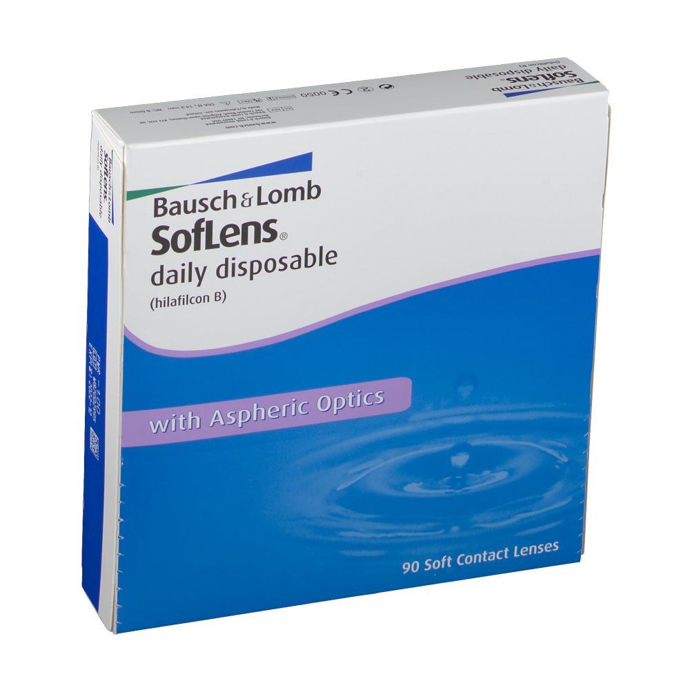 SofLens Daily Disposable, 90erBC:8,60 DIA:14,20 SPH:-1,00