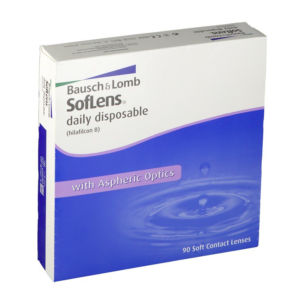 SofLens Daily Disposable, 90erBC:8,60 DIA:14,20 SPH:-3,00
