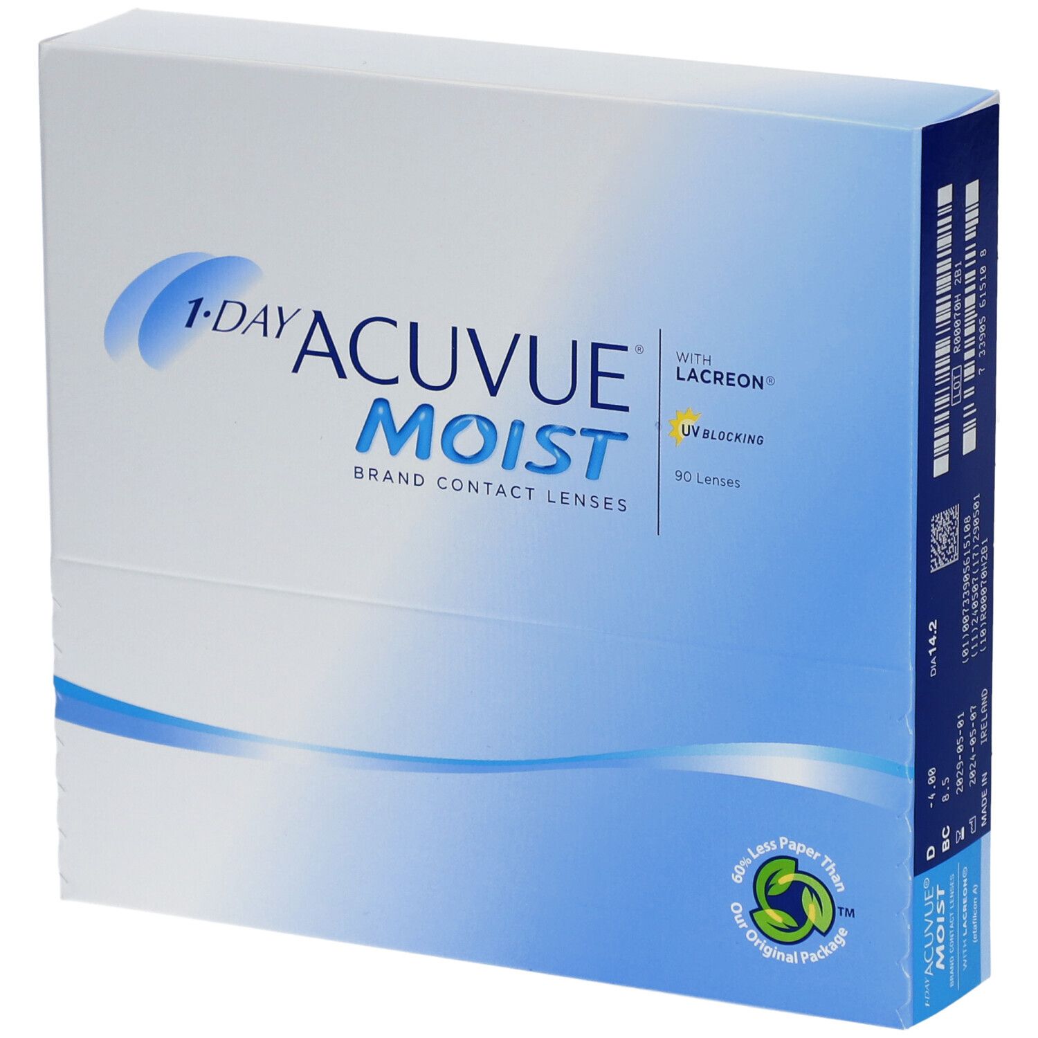 ACUVUE® 1-DAY MOIST BC 8,5 Tageslinsen