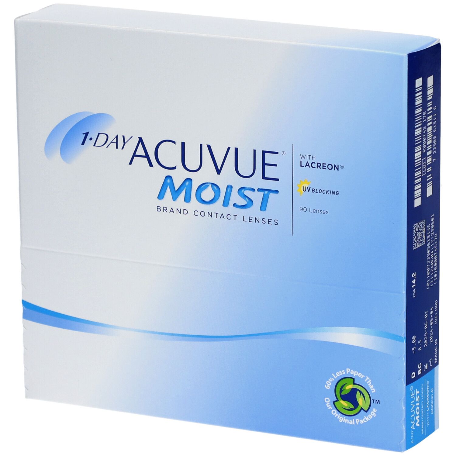 ACUVUE® 1-DAY MOIST BC 8,5 Tageslinsen