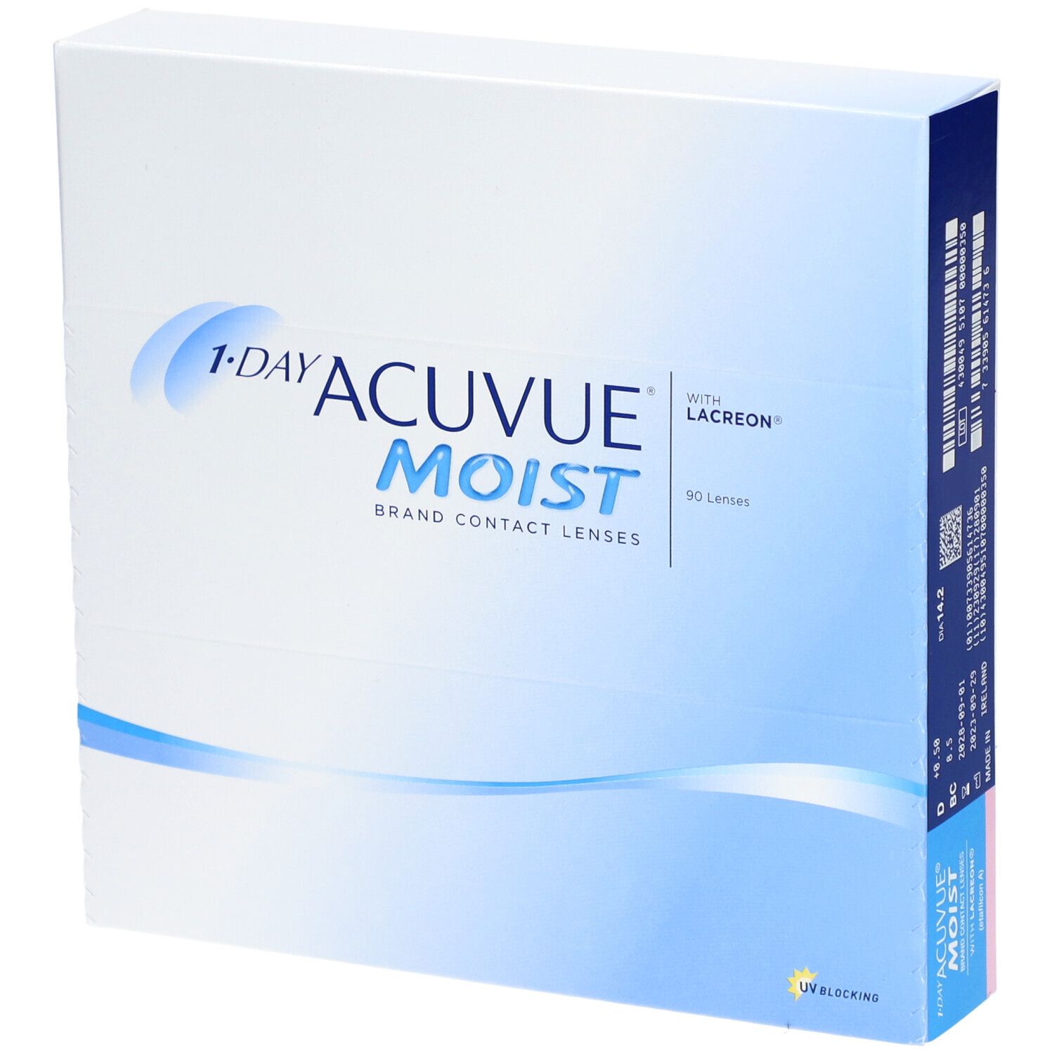 ACUVUE® 1-DAY MOIST BC 8,5 Tageslinsen
