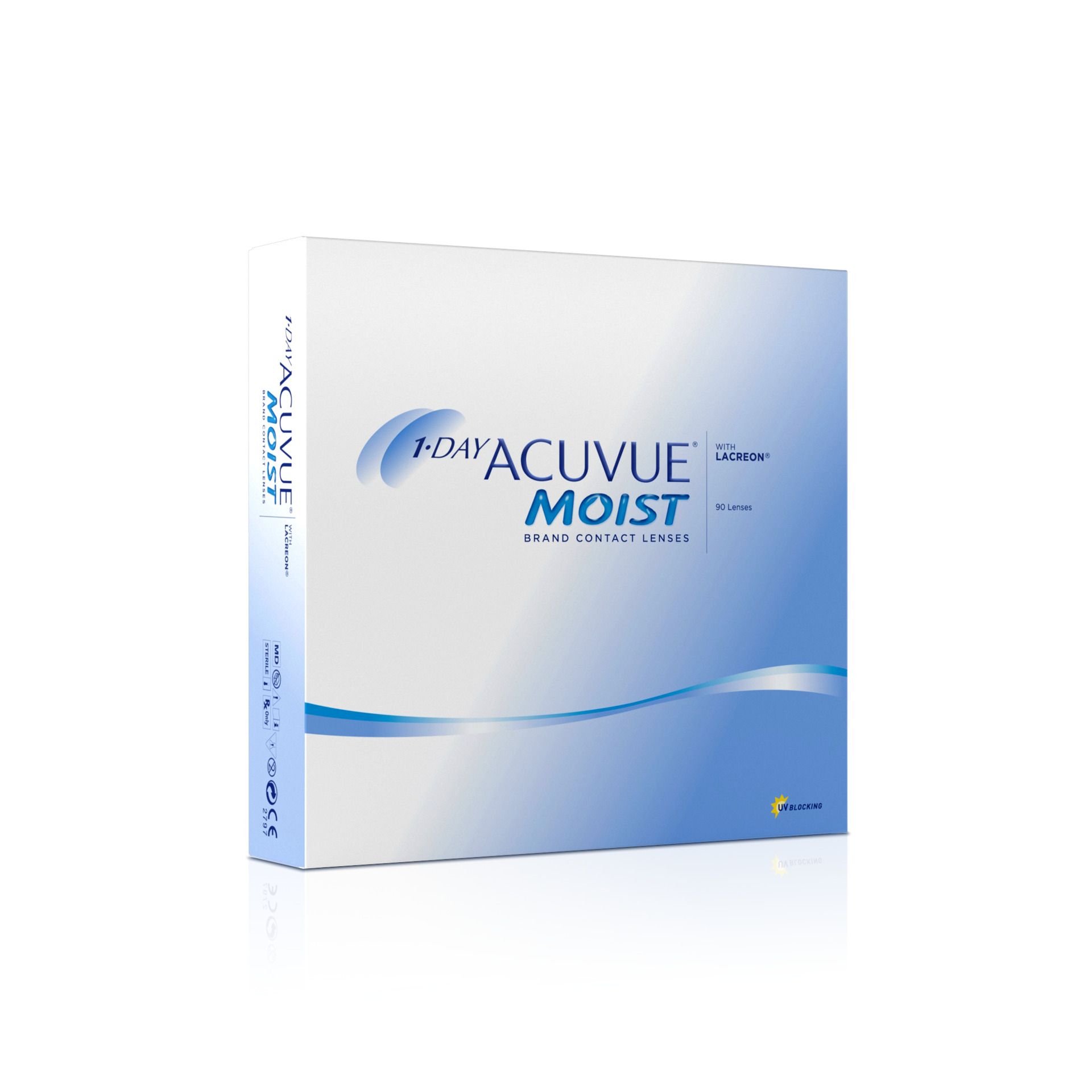 1-DAY ACUVUE® MOIST® BC 9.0 DPT -9,50