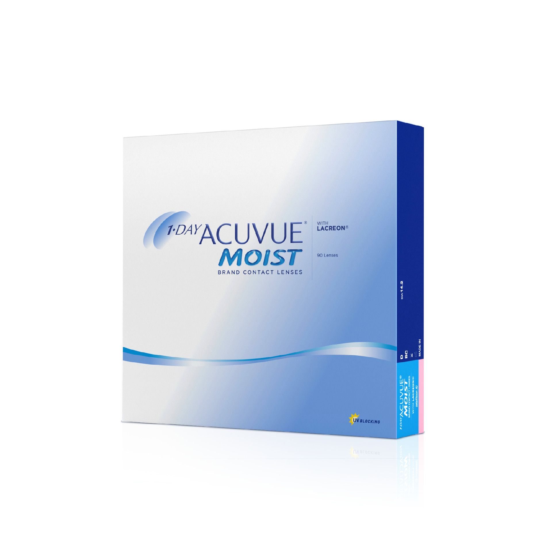 1-DAY ACUVUE® MOIST® BC 9.0 DPT -9,50